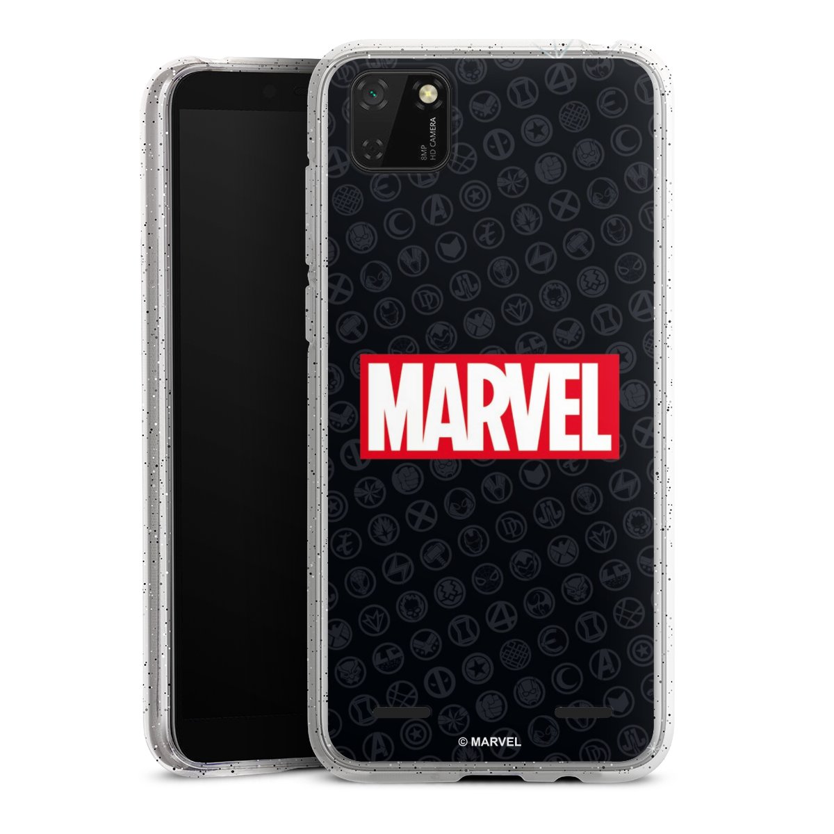 Marvel Logo Black Red 