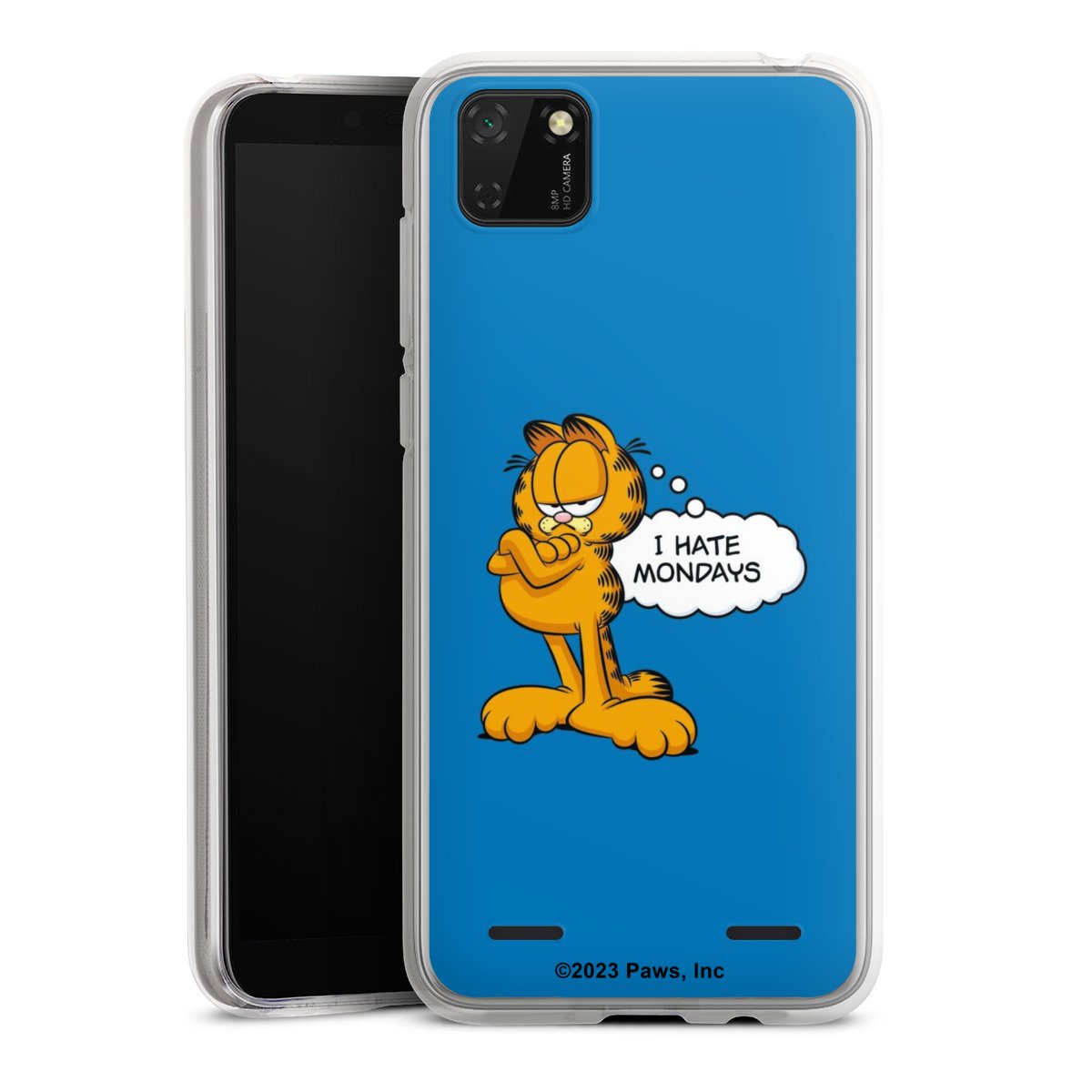 Garfield Ik haat maandagen blauw