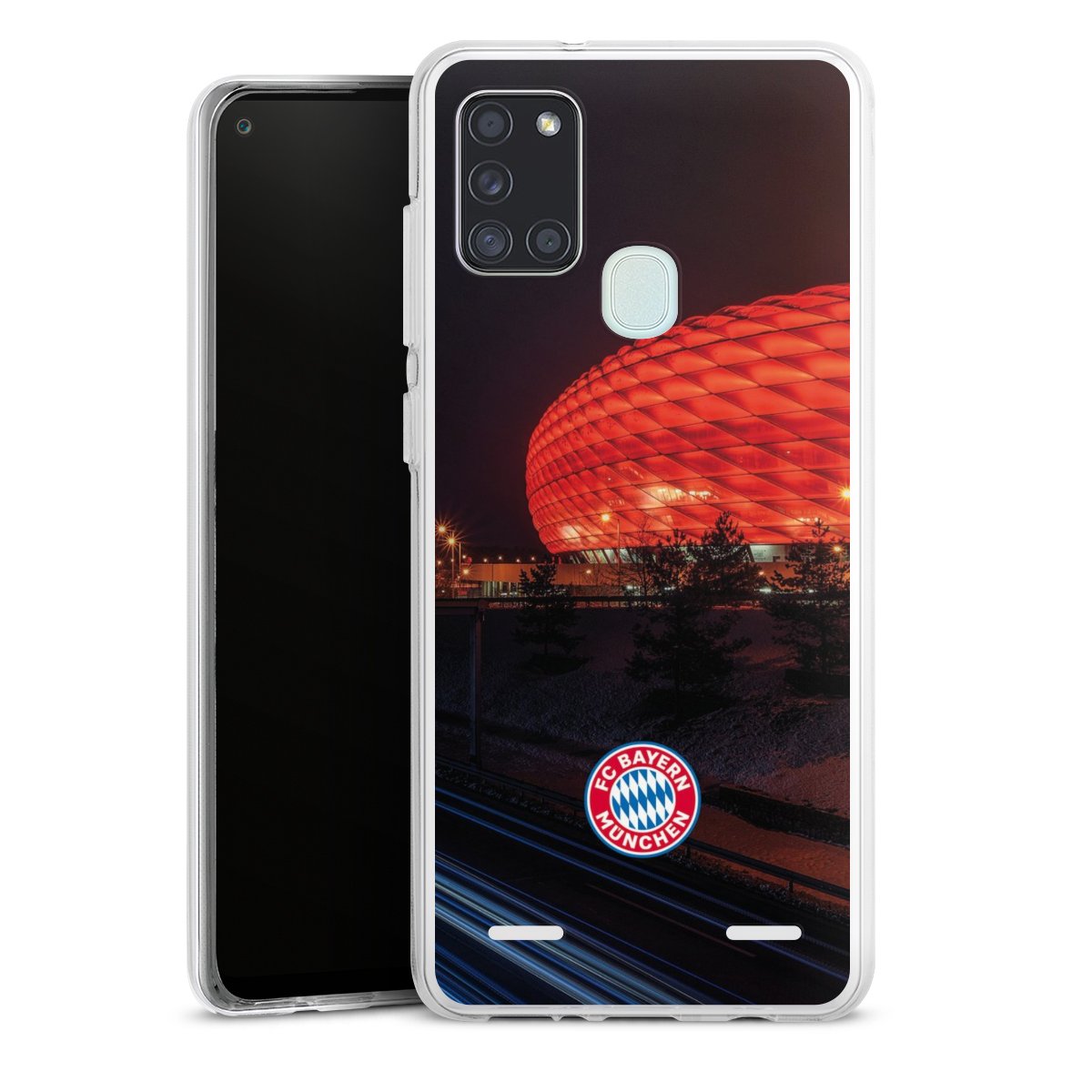 Allianz Arena bei Nacht FCB