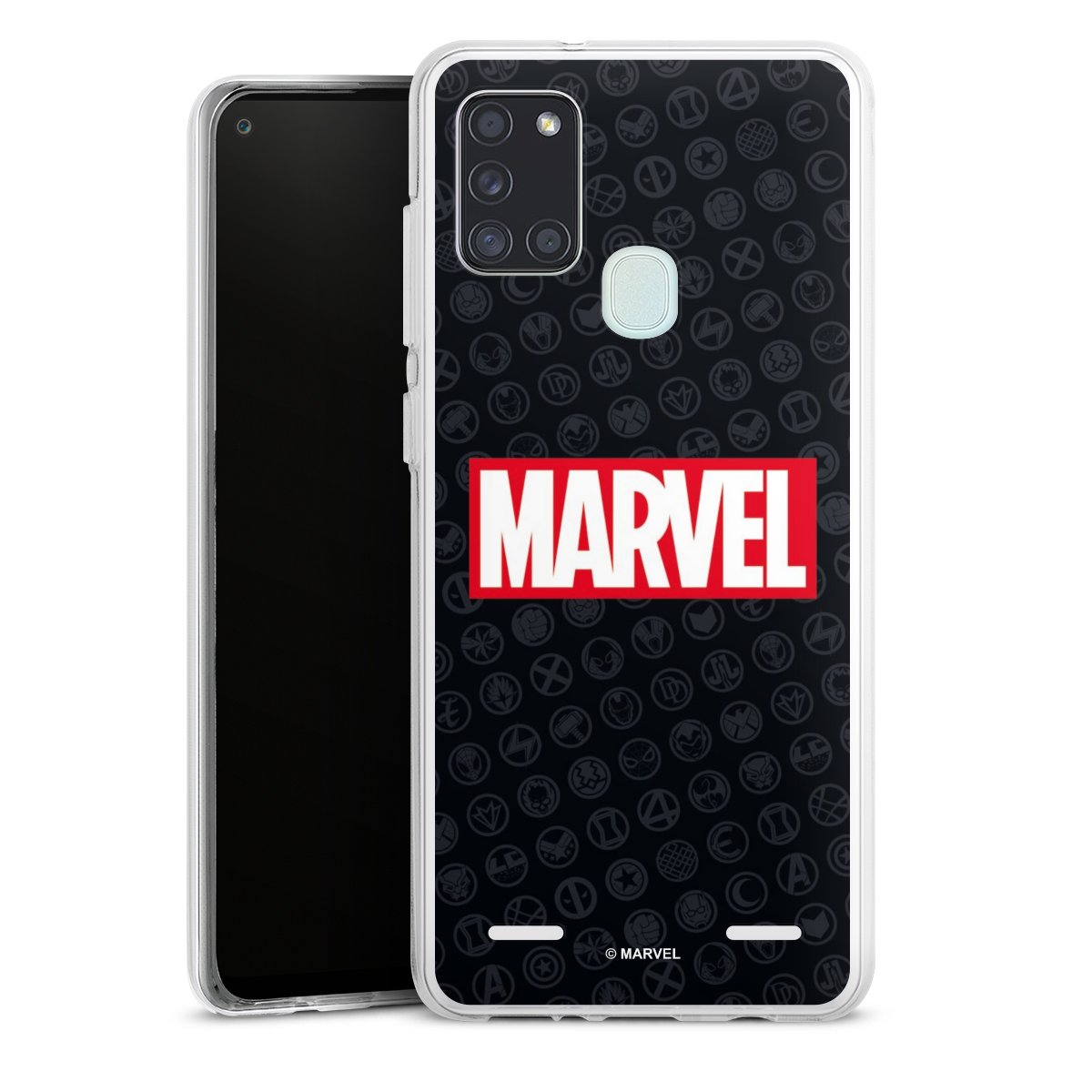 Marvel Logo Black Red 