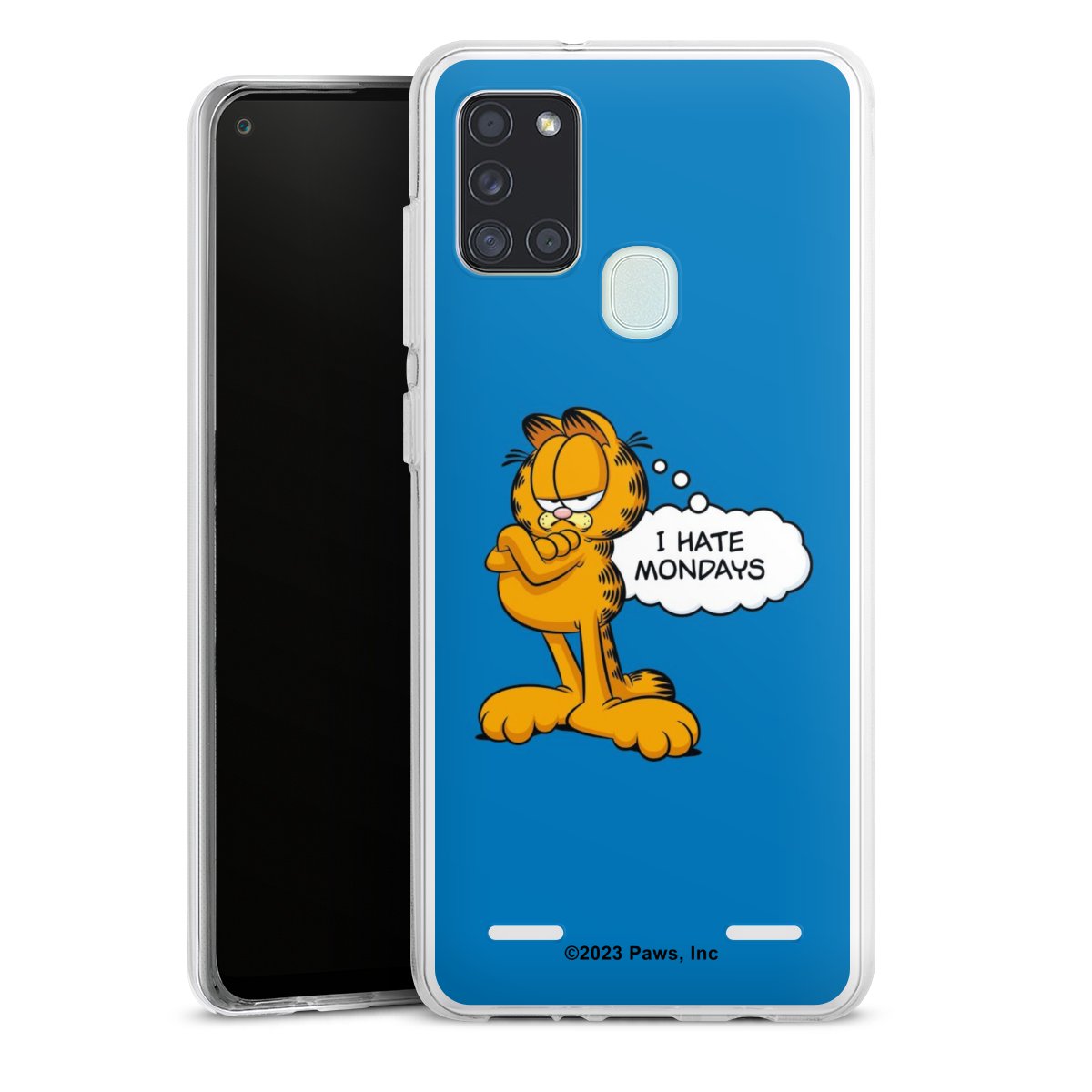 Garfield Je déteste les lundis Bleu