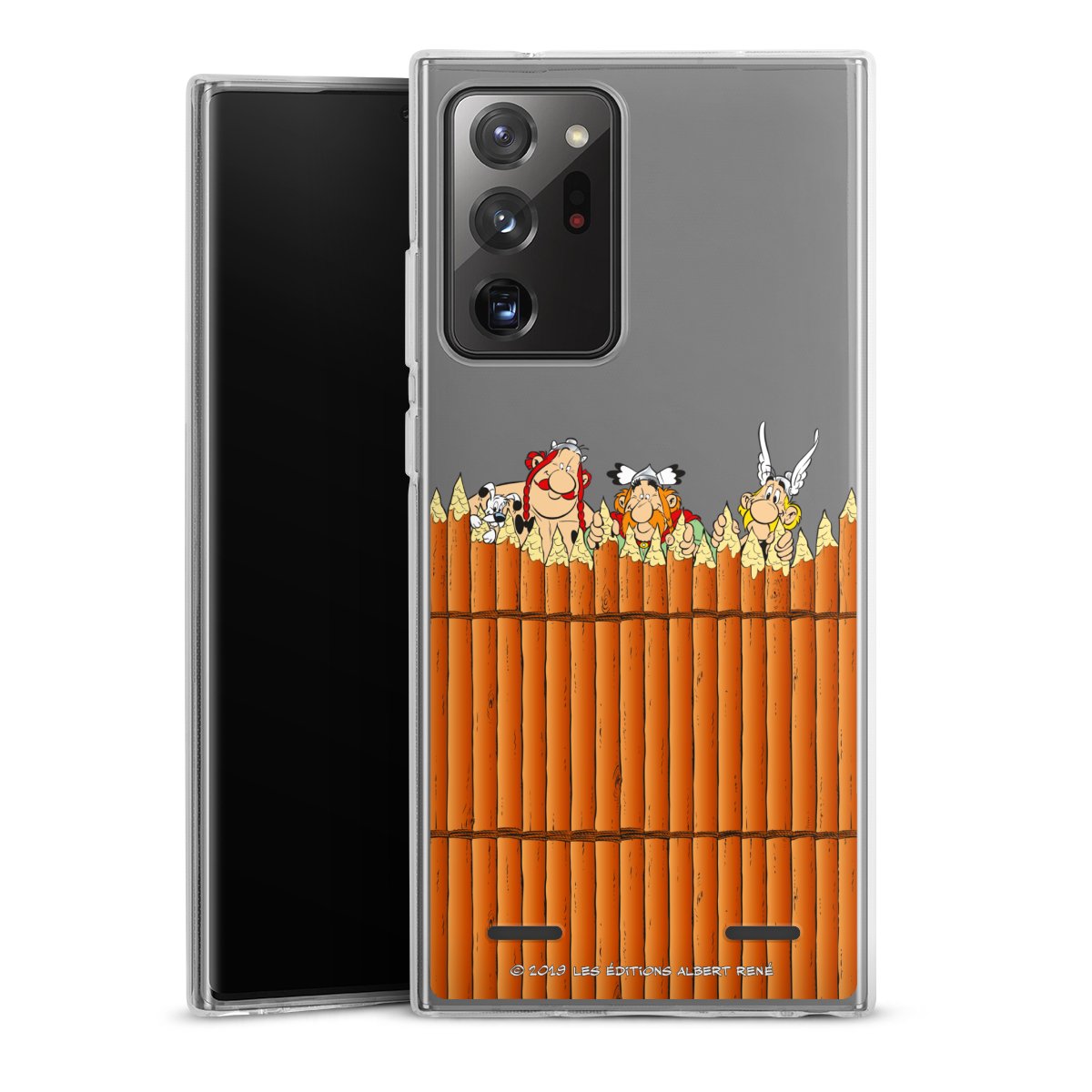 Gaulois Derrière Palissade Transparent