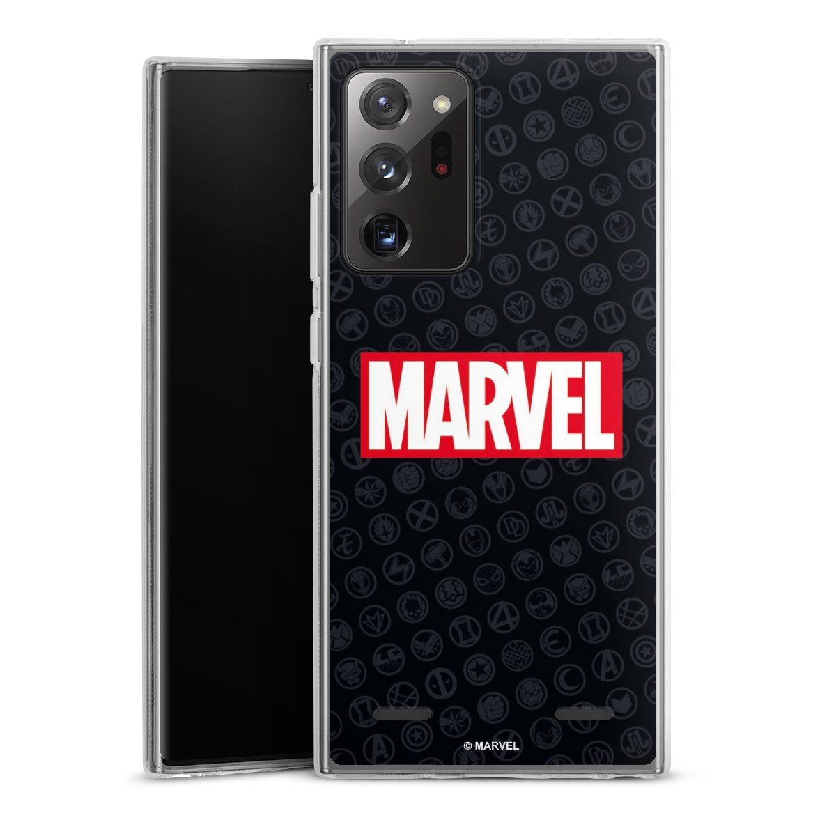 Marvel Logo Black Red 