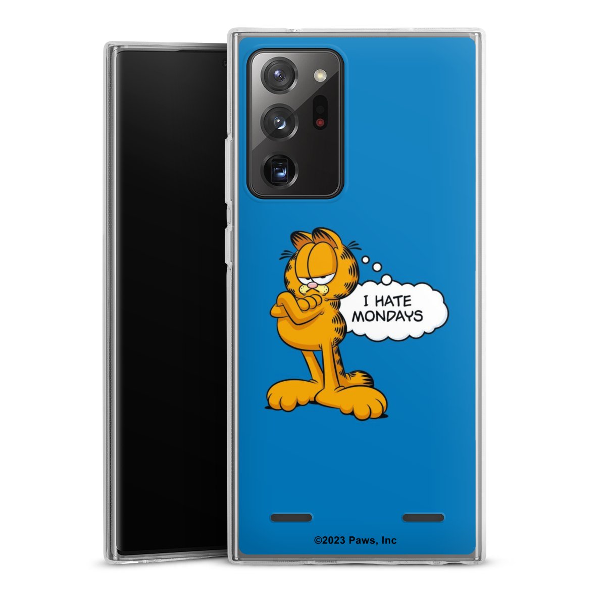 Garfield Ik haat maandagen blauw