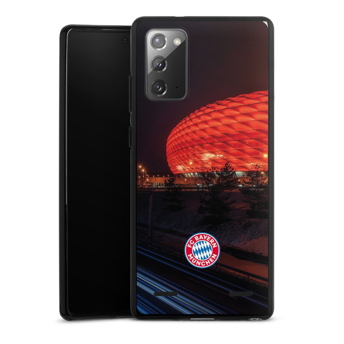 Allianz Arena bei Nacht FCB