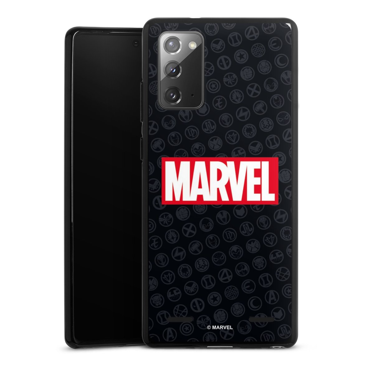 Marvel Logo Black Red 