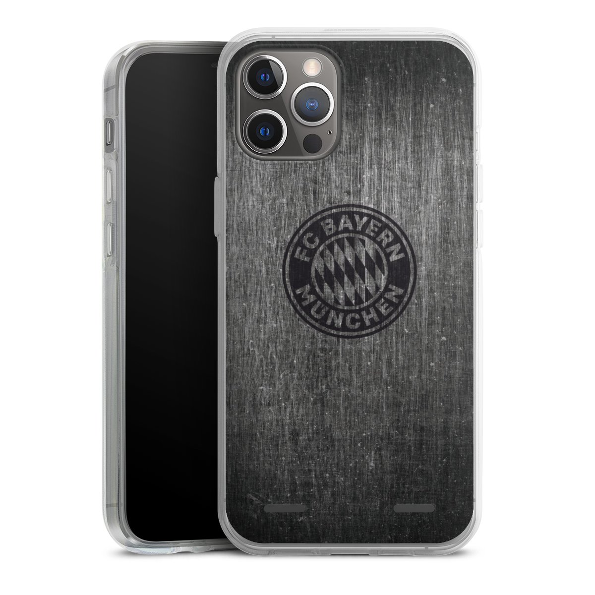 Metalllook FCB Logo einfarbig