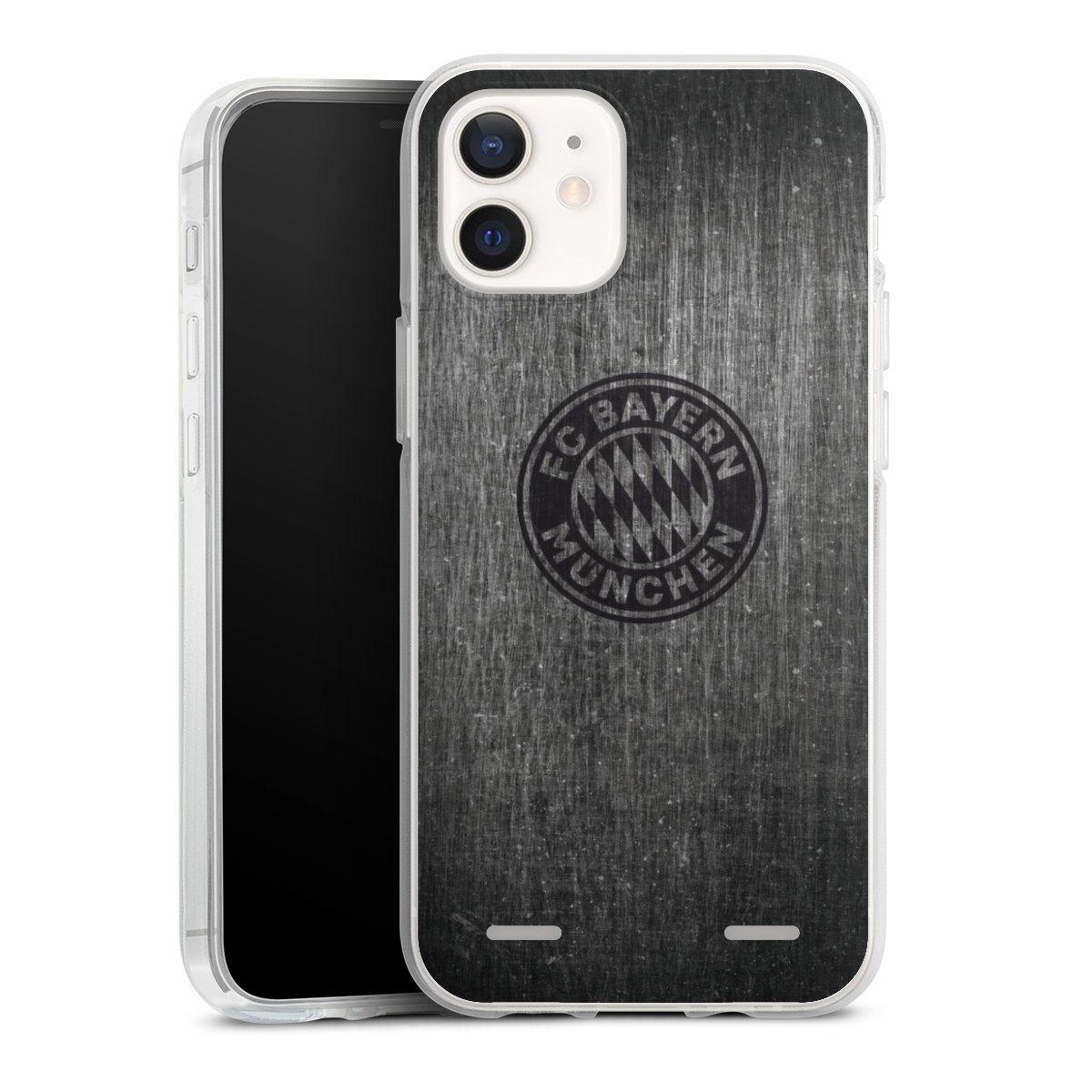 Metalllook FCB Logo einfarbig