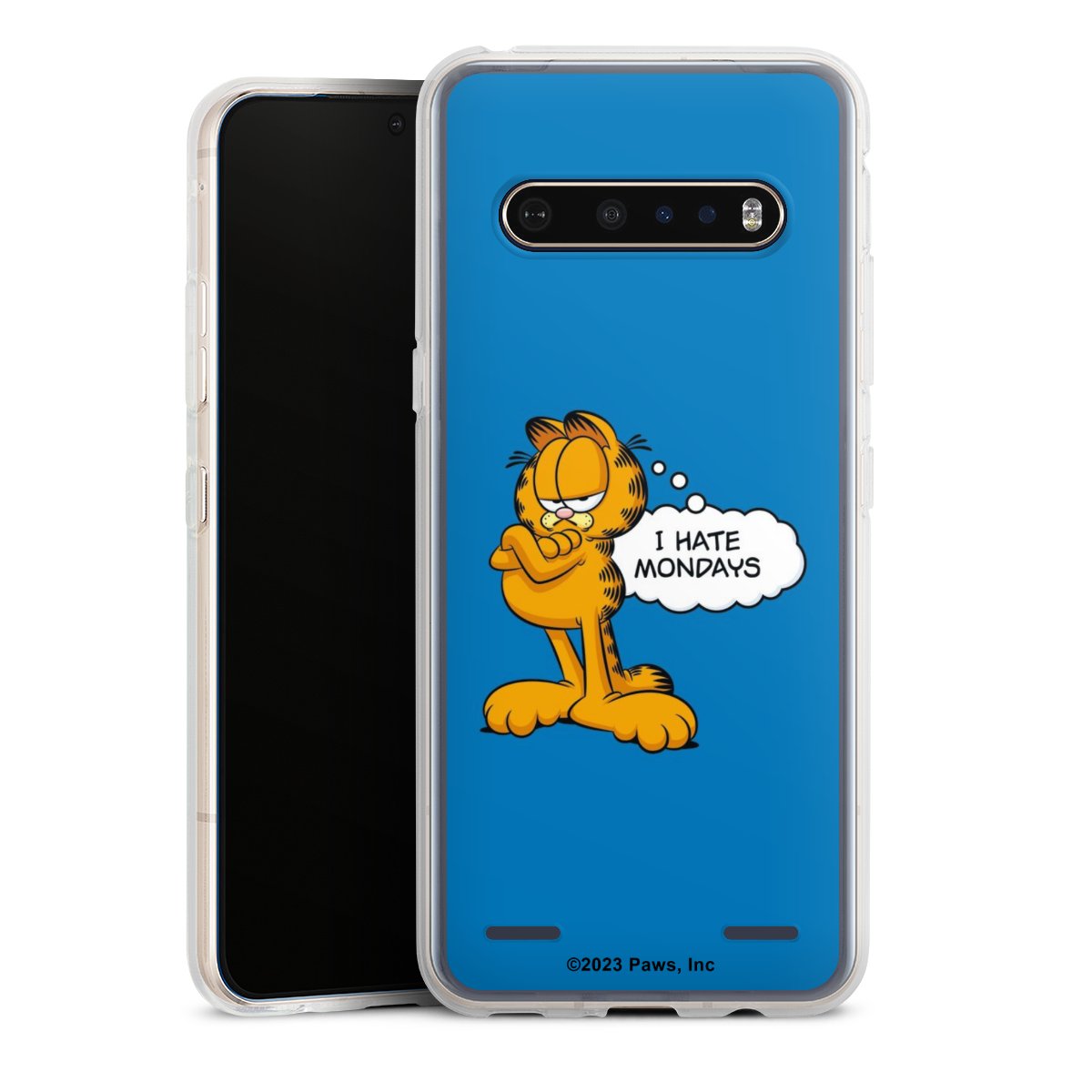 Garfield Ik haat maandagen blauw