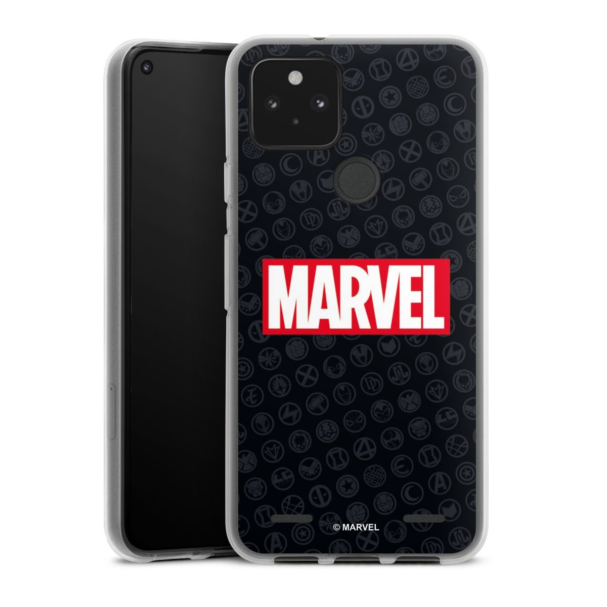 Marvel Logo Black Red 