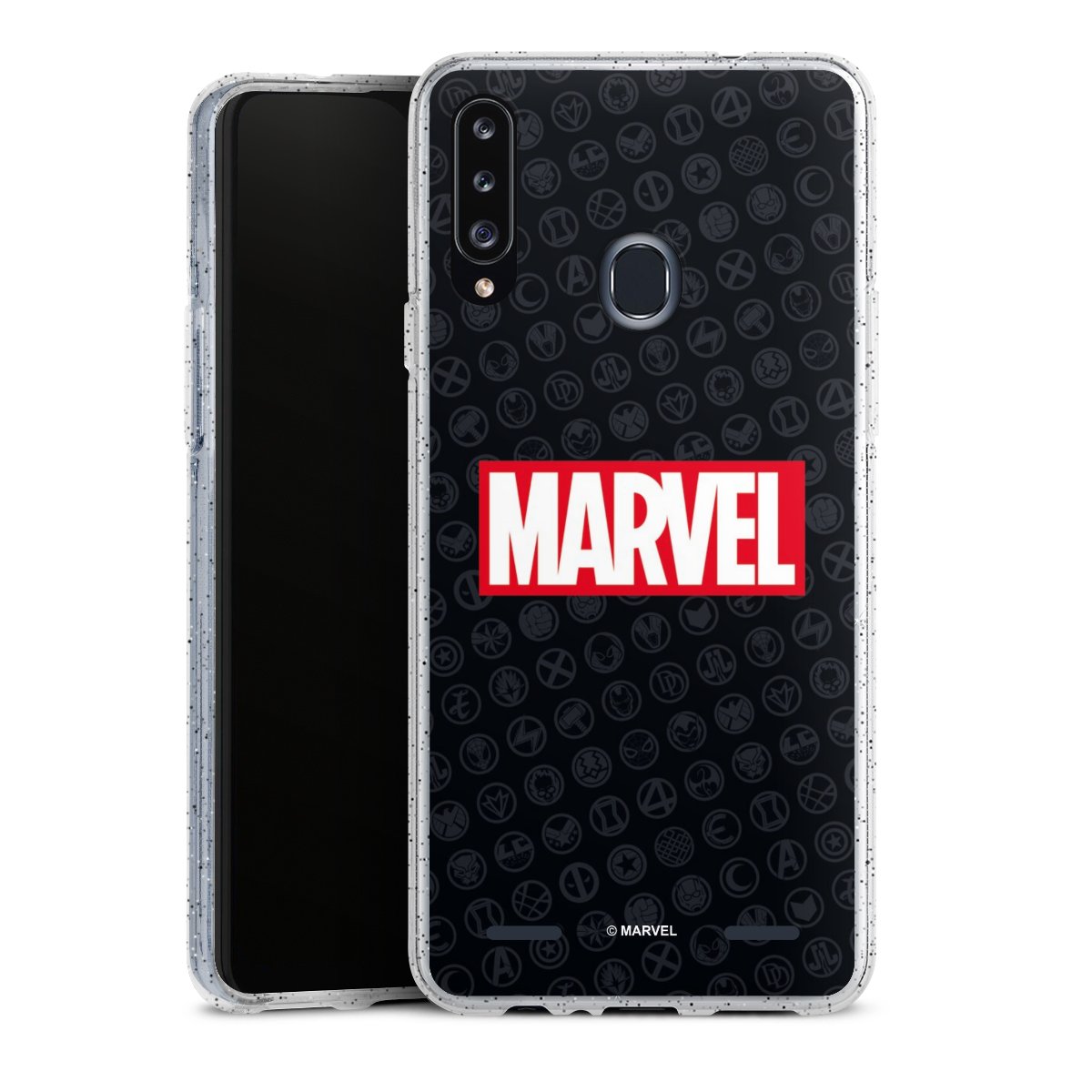Marvel Logo Black Red 