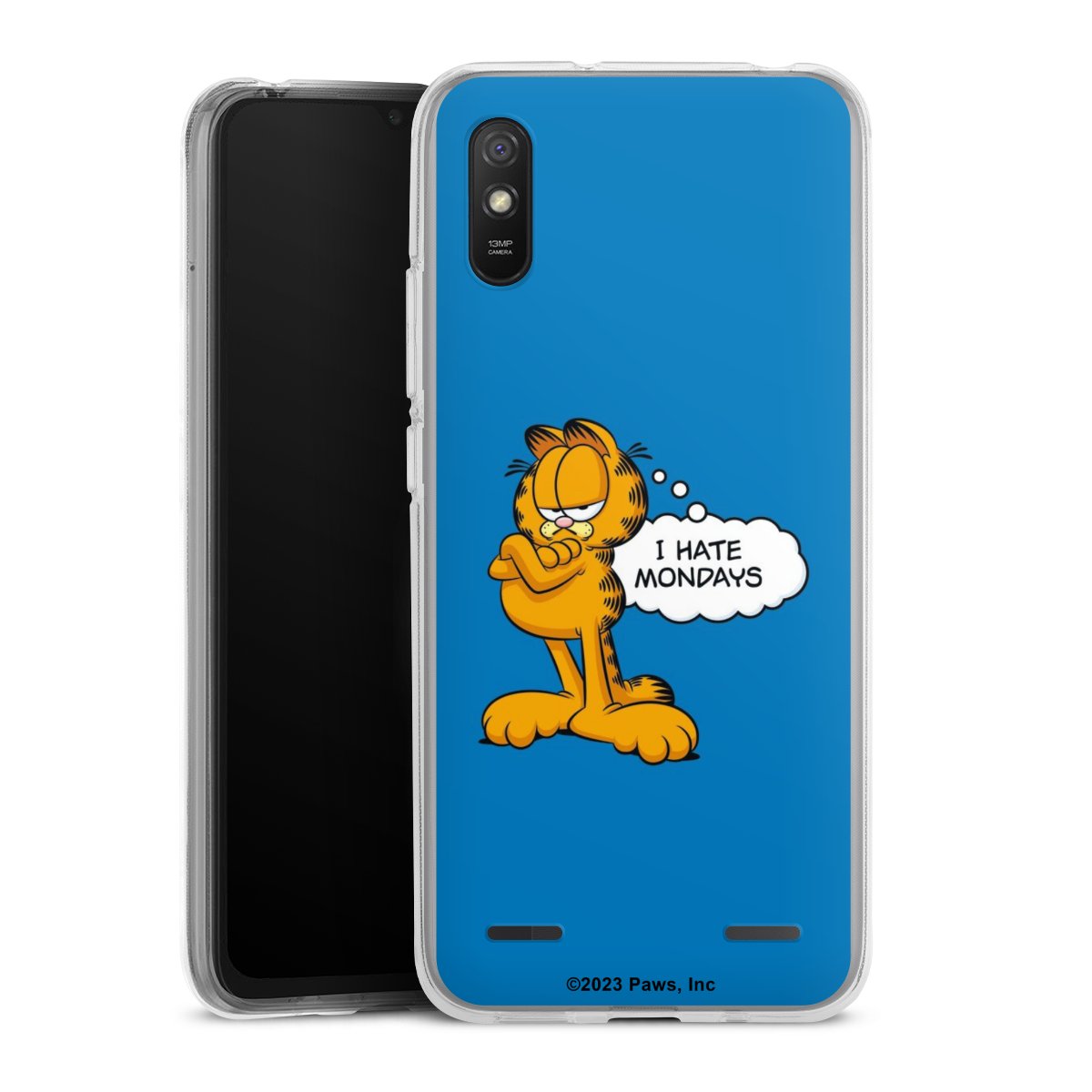 Garfield Je déteste les lundis Bleu