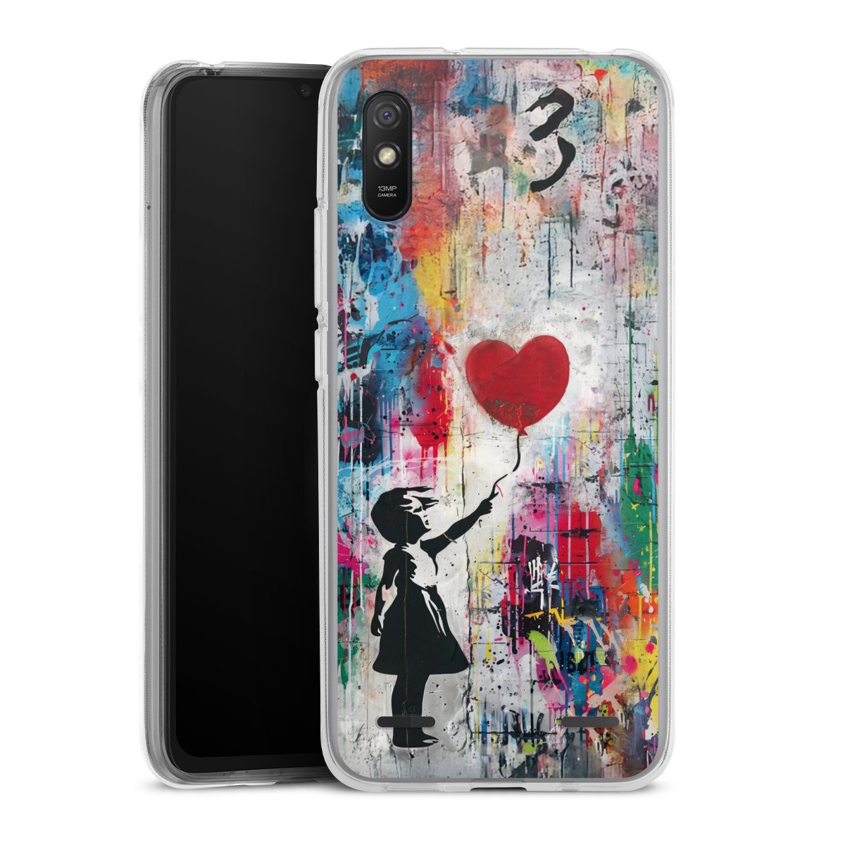 Balloon Girl Colorful