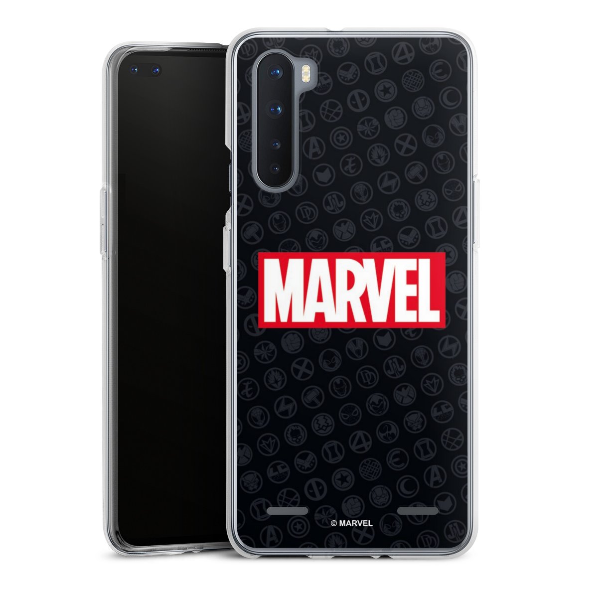 Marvel Logo Black Red 