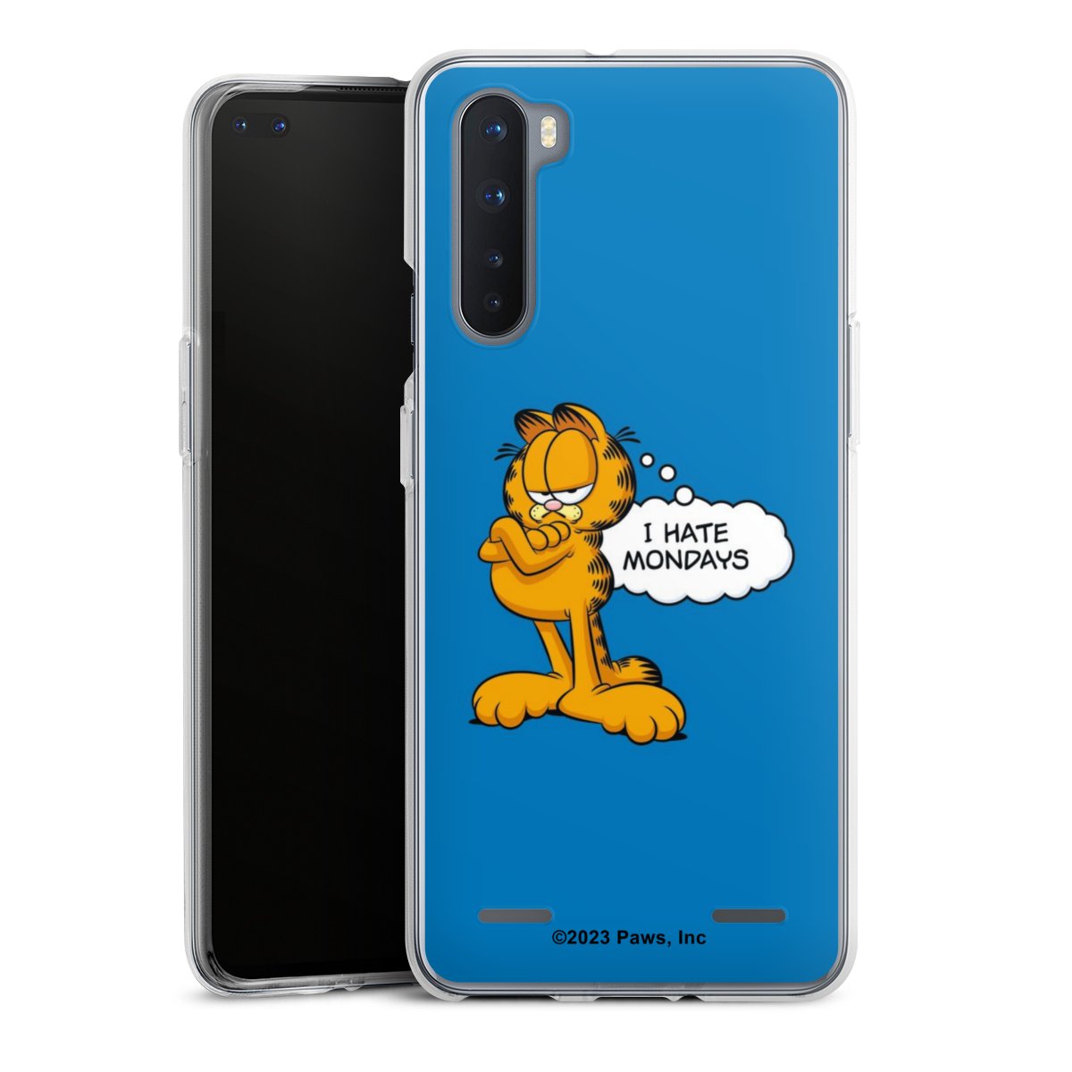 Garfield Ik haat maandagen blauw