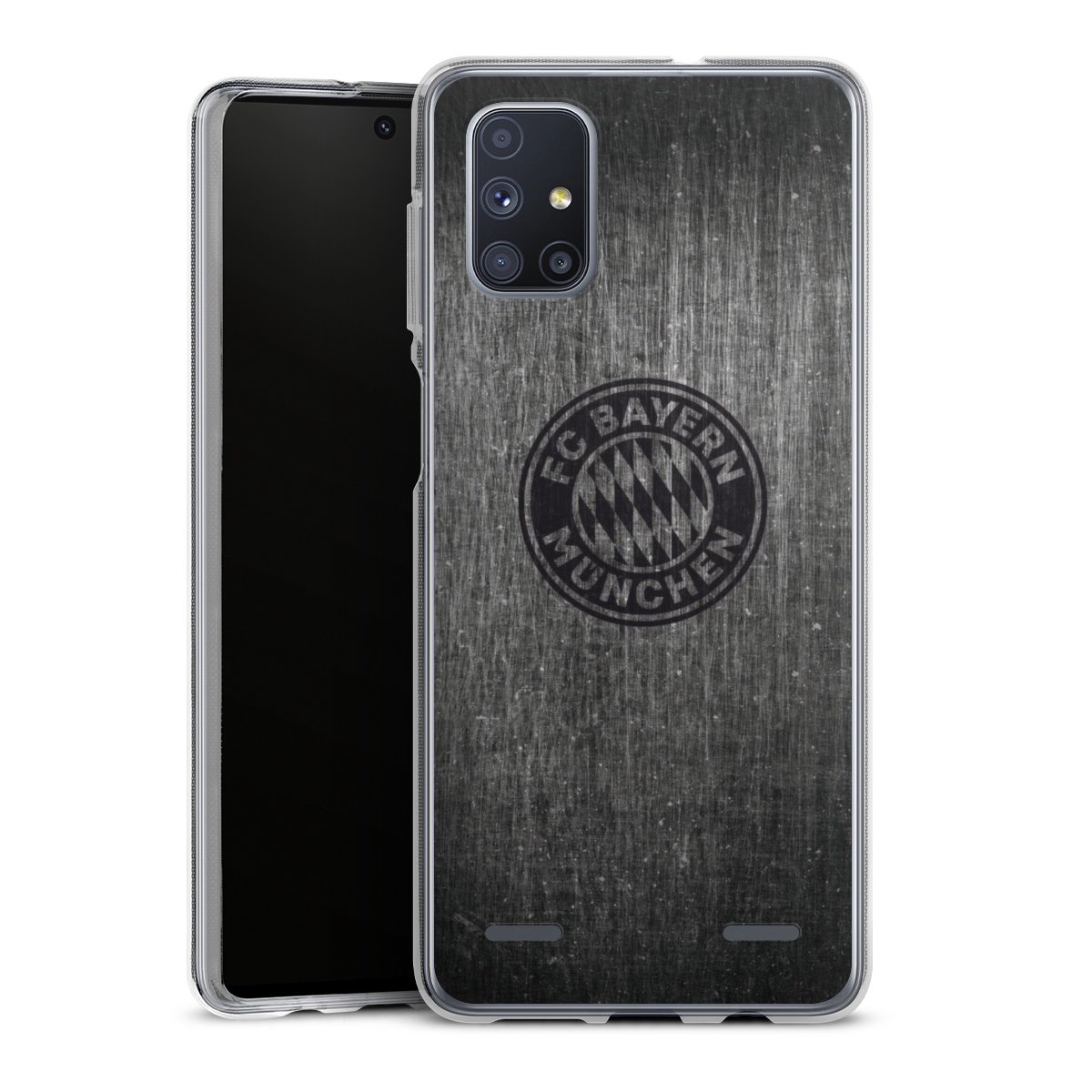 Metalllook FCB Logo einfarbig