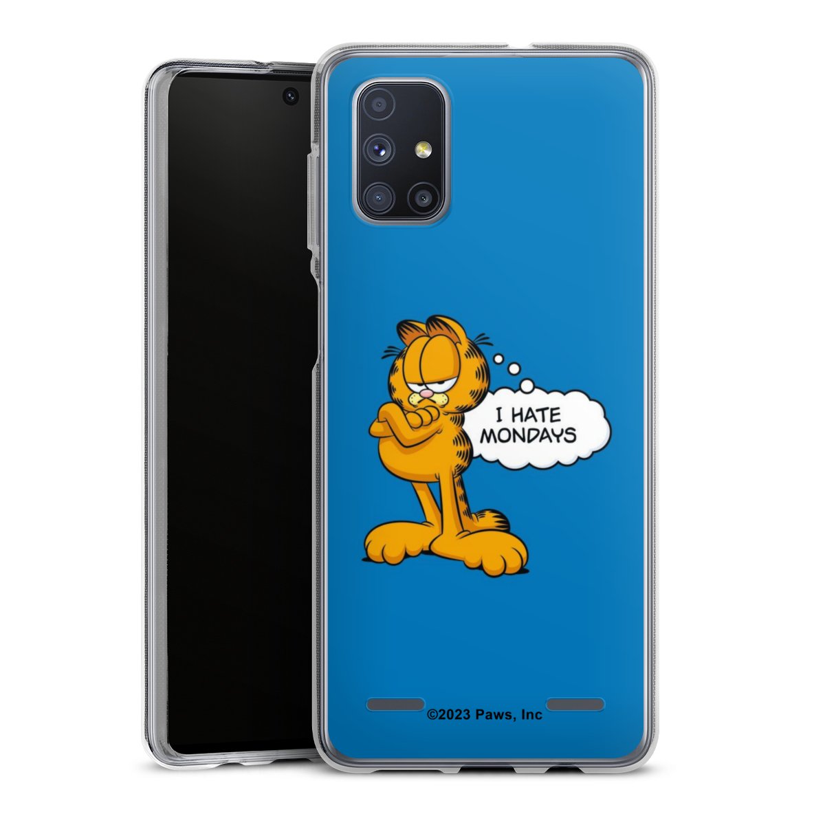 Garfield Ik haat maandagen blauw