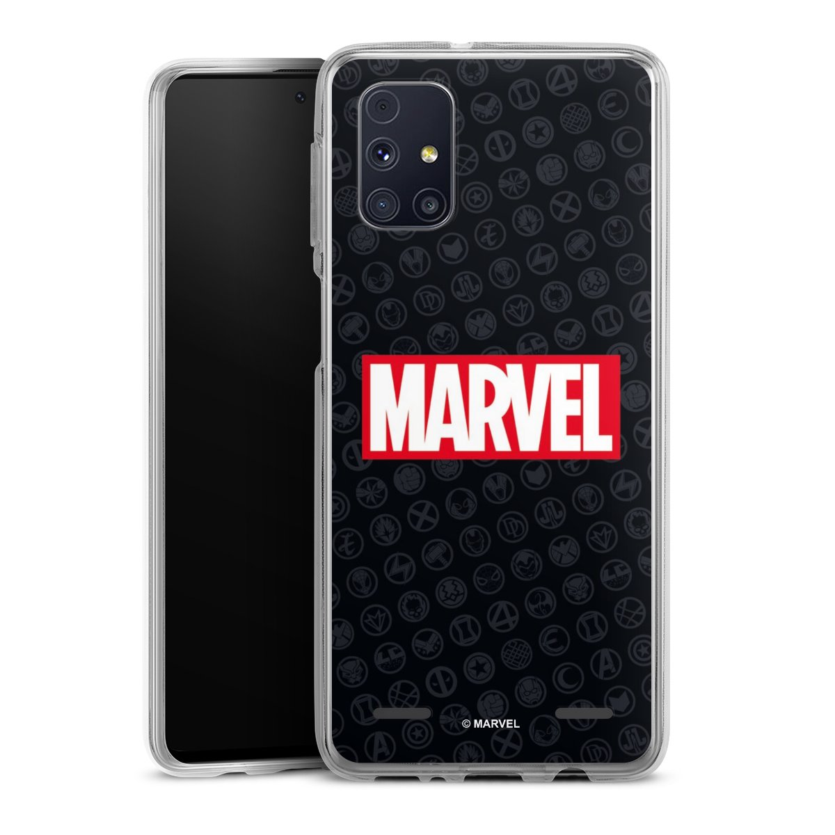 Marvel Logo Black Red 