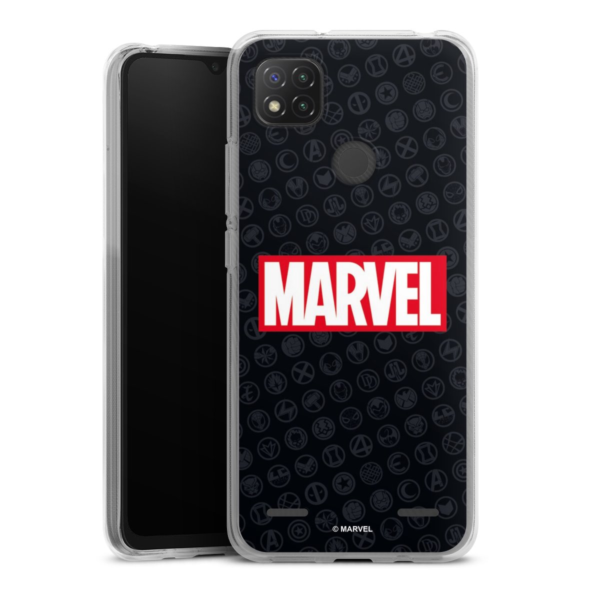 Marvel Logo Black Red 