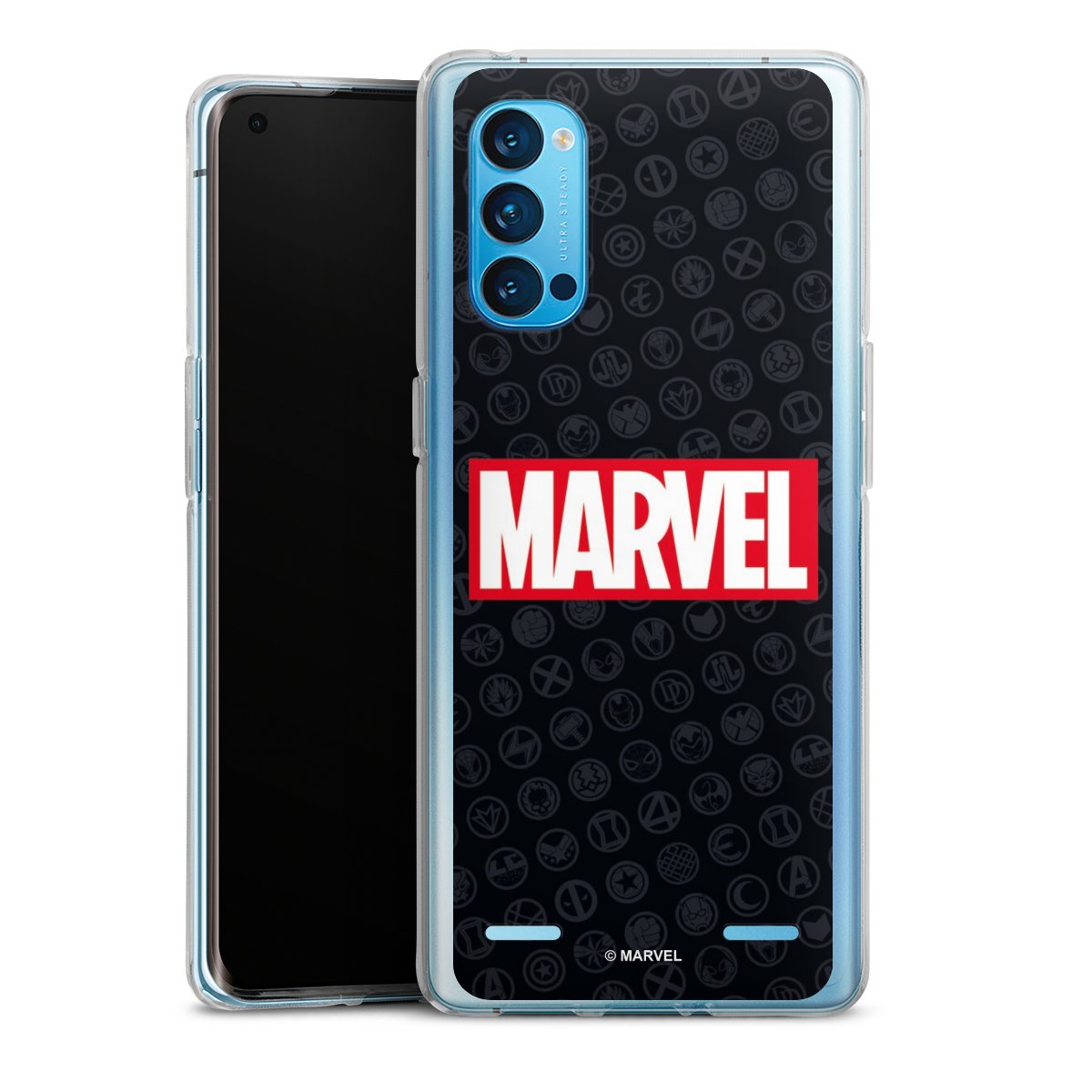 Marvel Logo Black Red 