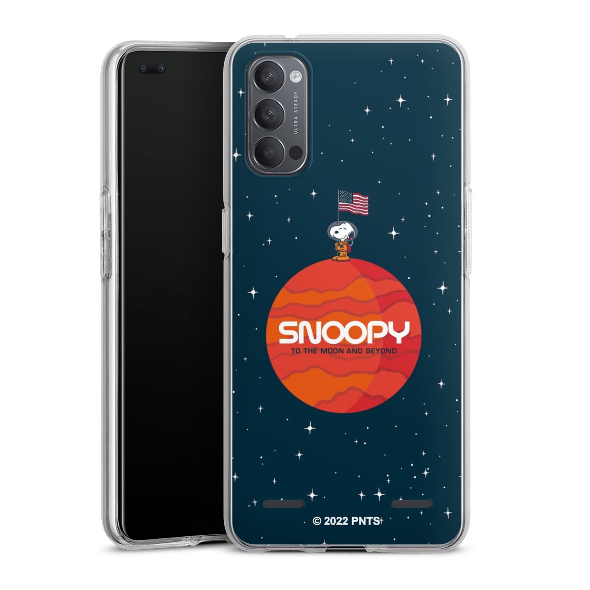 Snoopy viaggiatore spaziale Orange