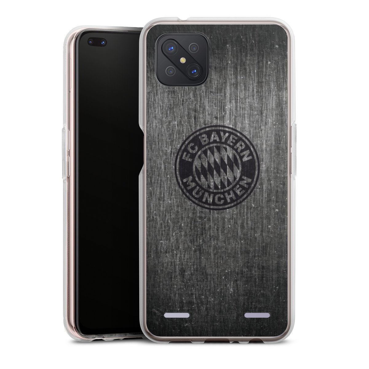 Metalllook FCB Logo einfarbig