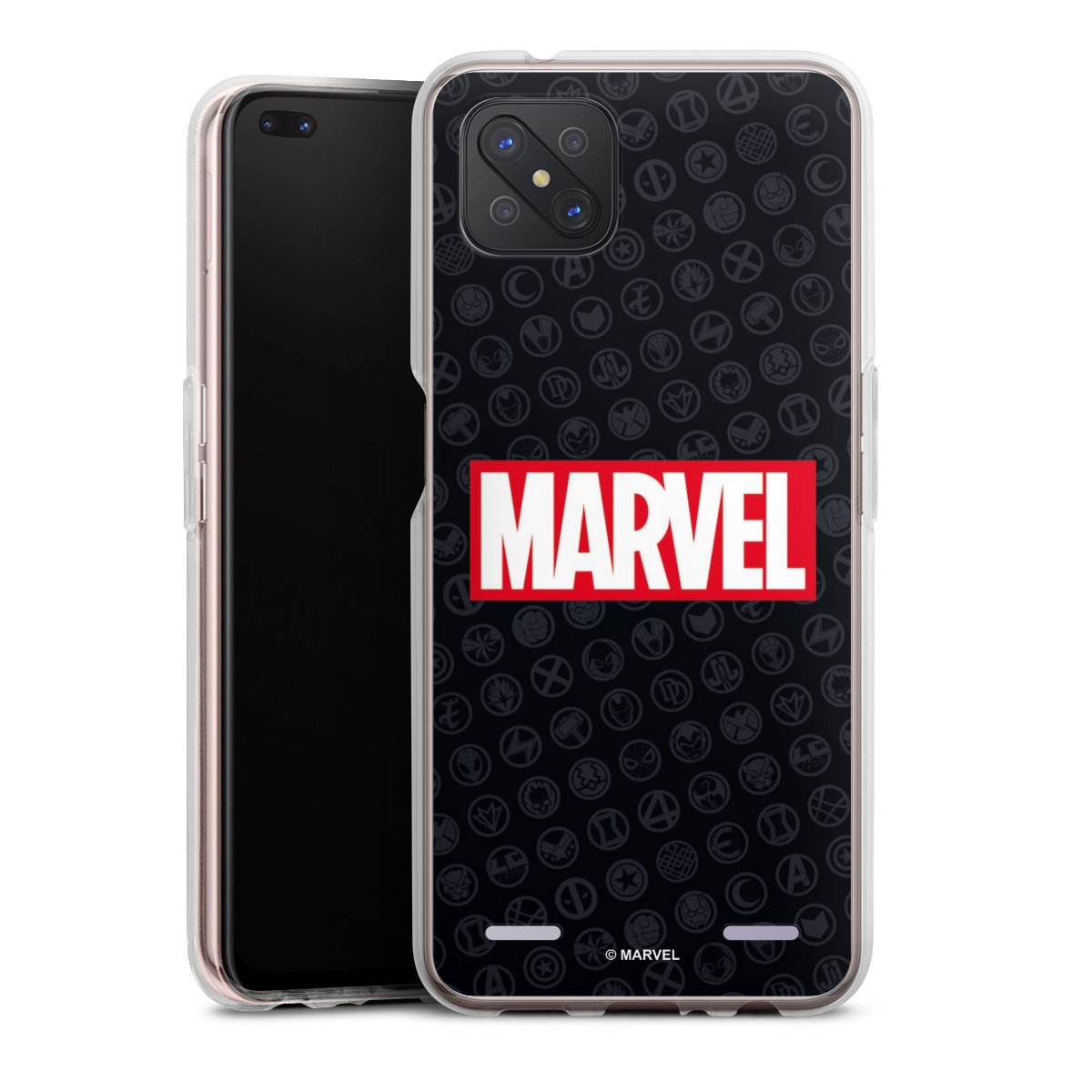 Marvel Logo Black Red 