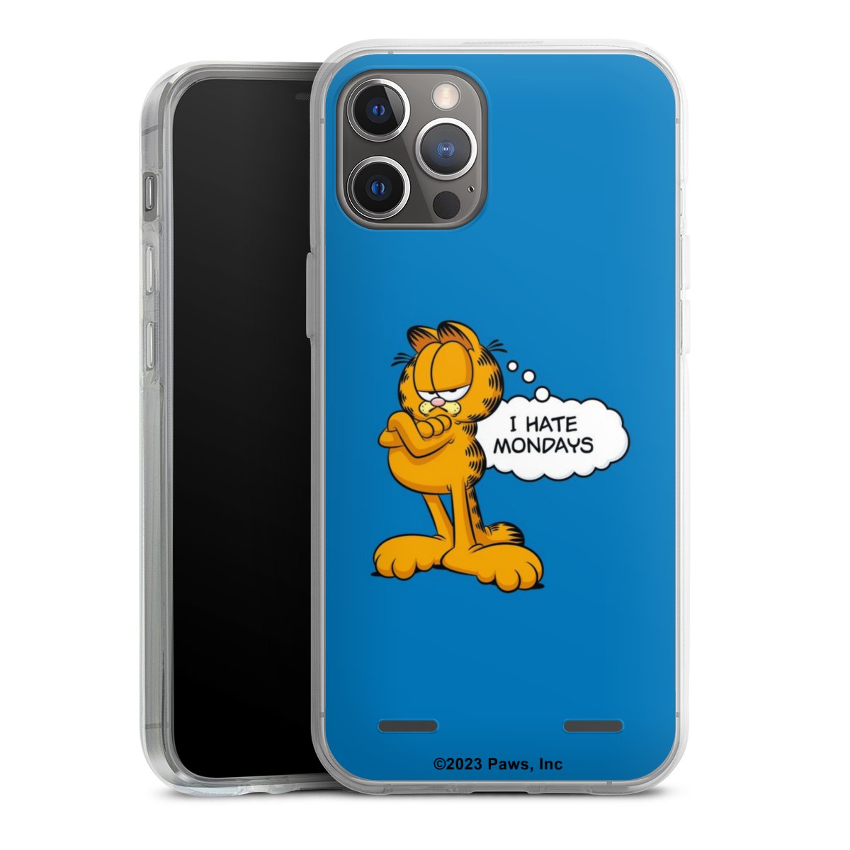 Garfield Ik haat maandagen blauw