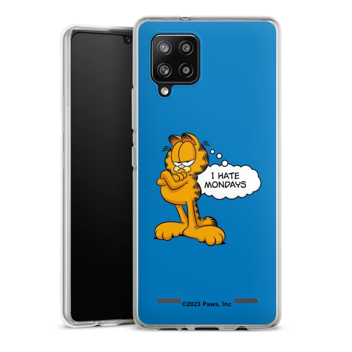 Garfield Ik haat maandagen blauw