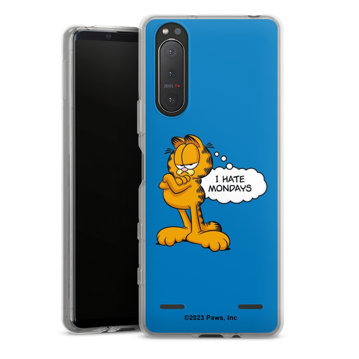 Garfield Ik haat maandagen blauw