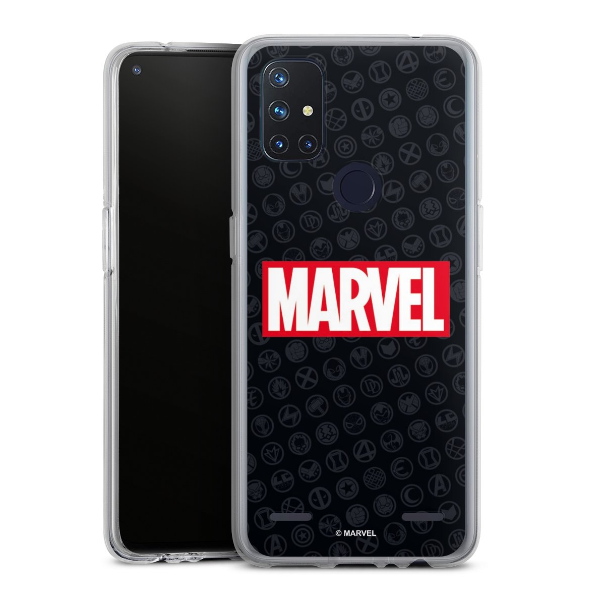 Marvel Logo Black Red 