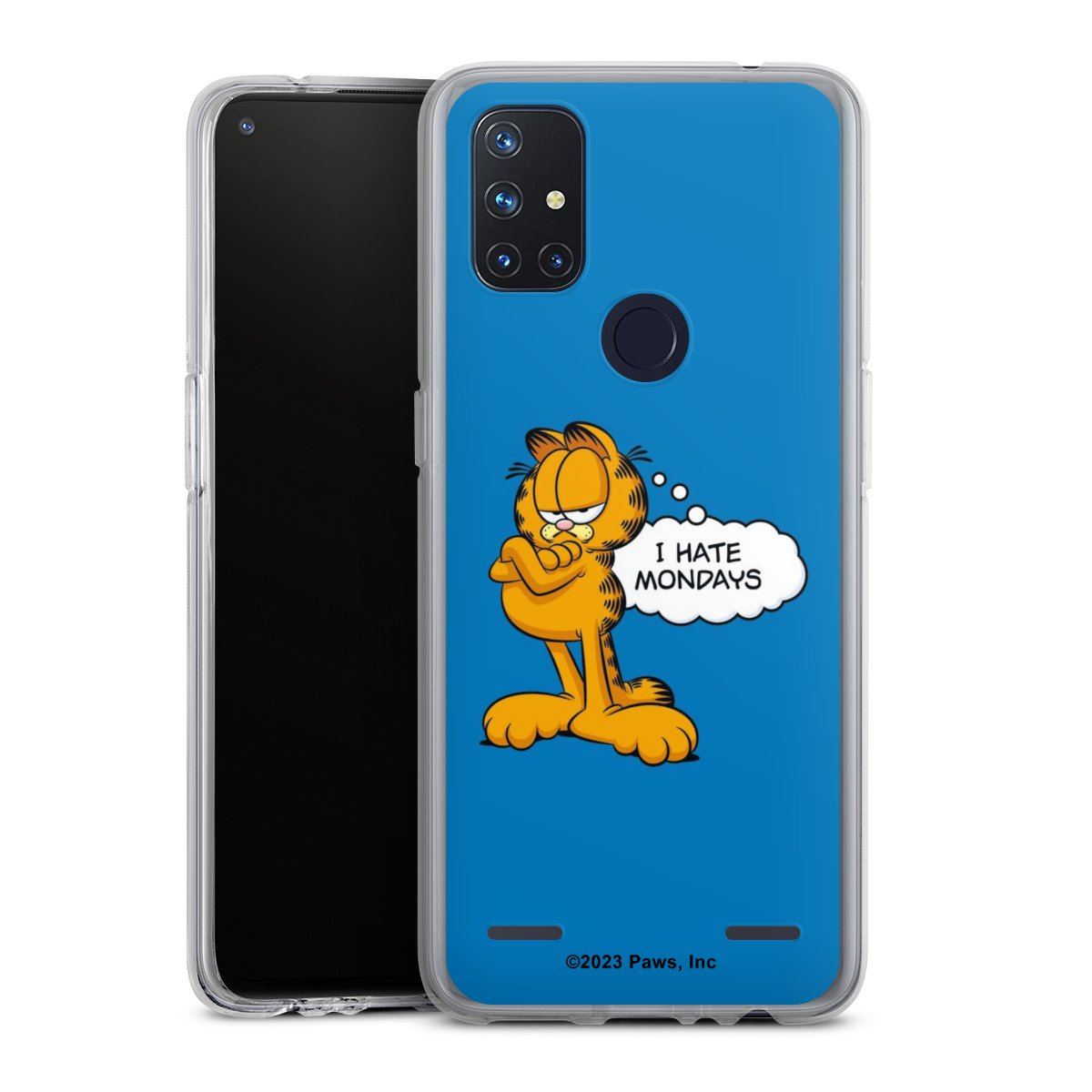 Garfield Je déteste les lundis Bleu