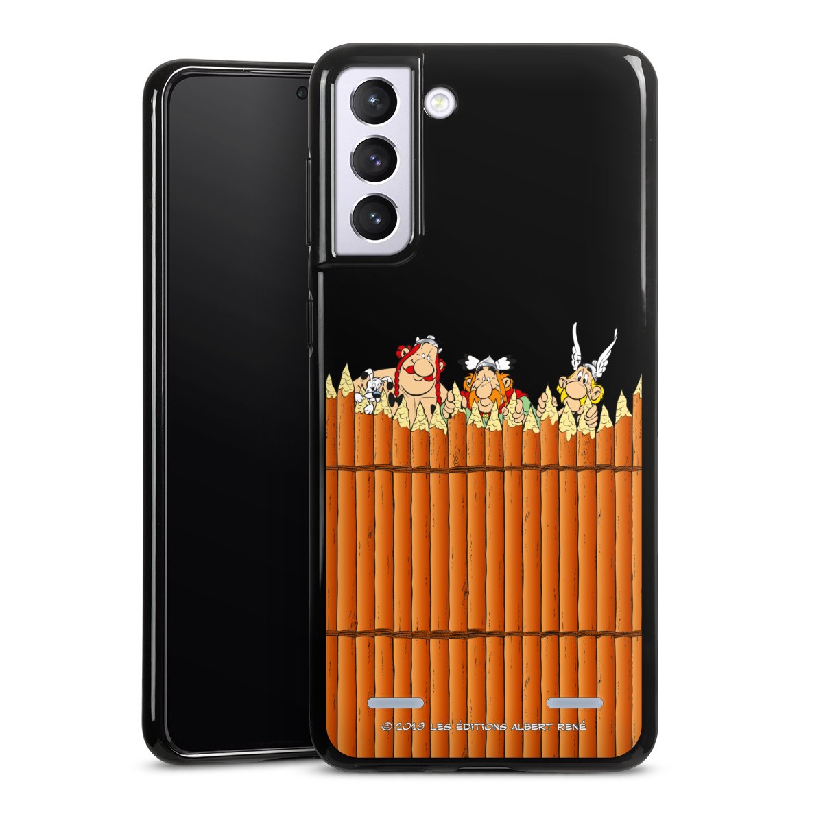 Gaulois Derrière Palissade Transparent