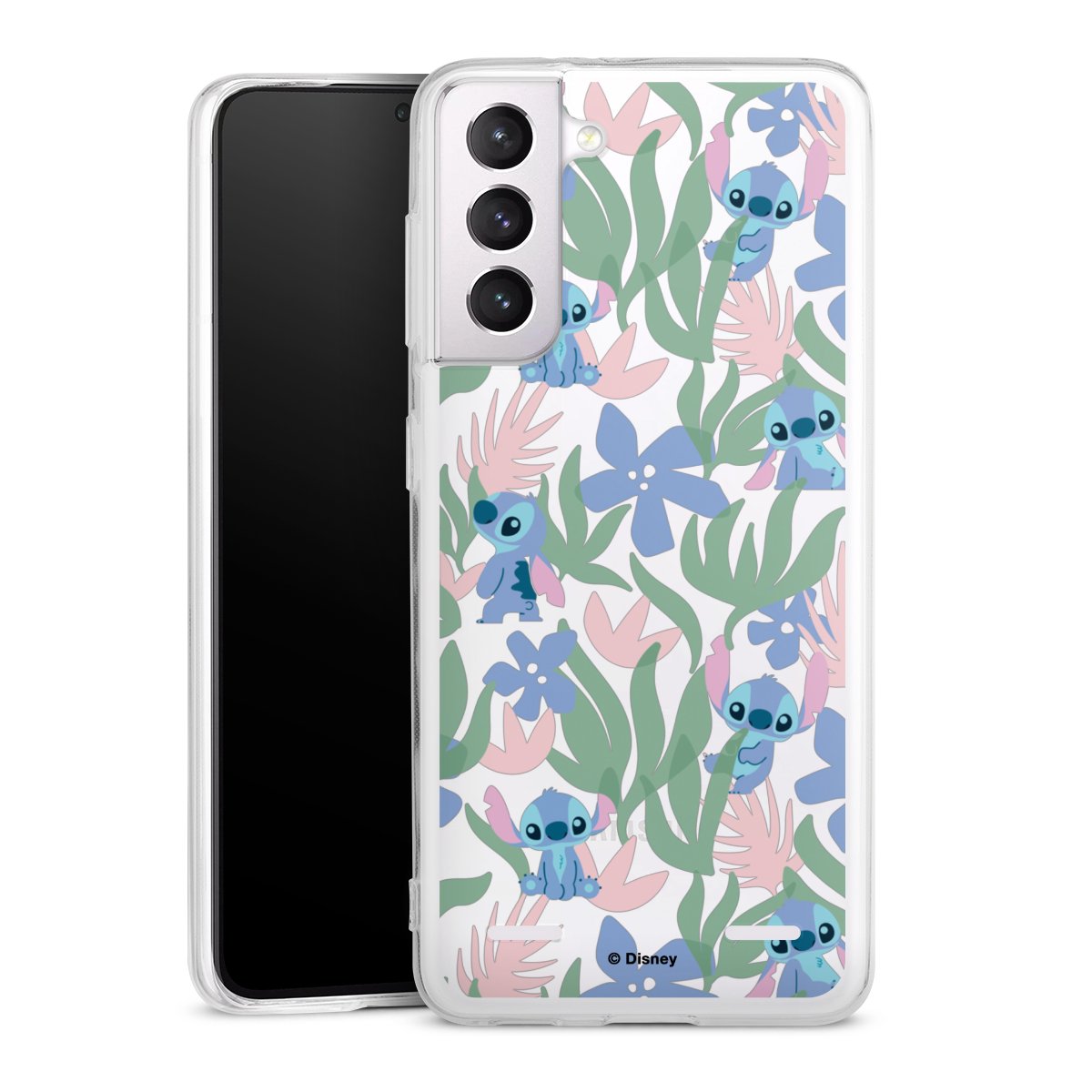 Motif floral Stitch Transparent