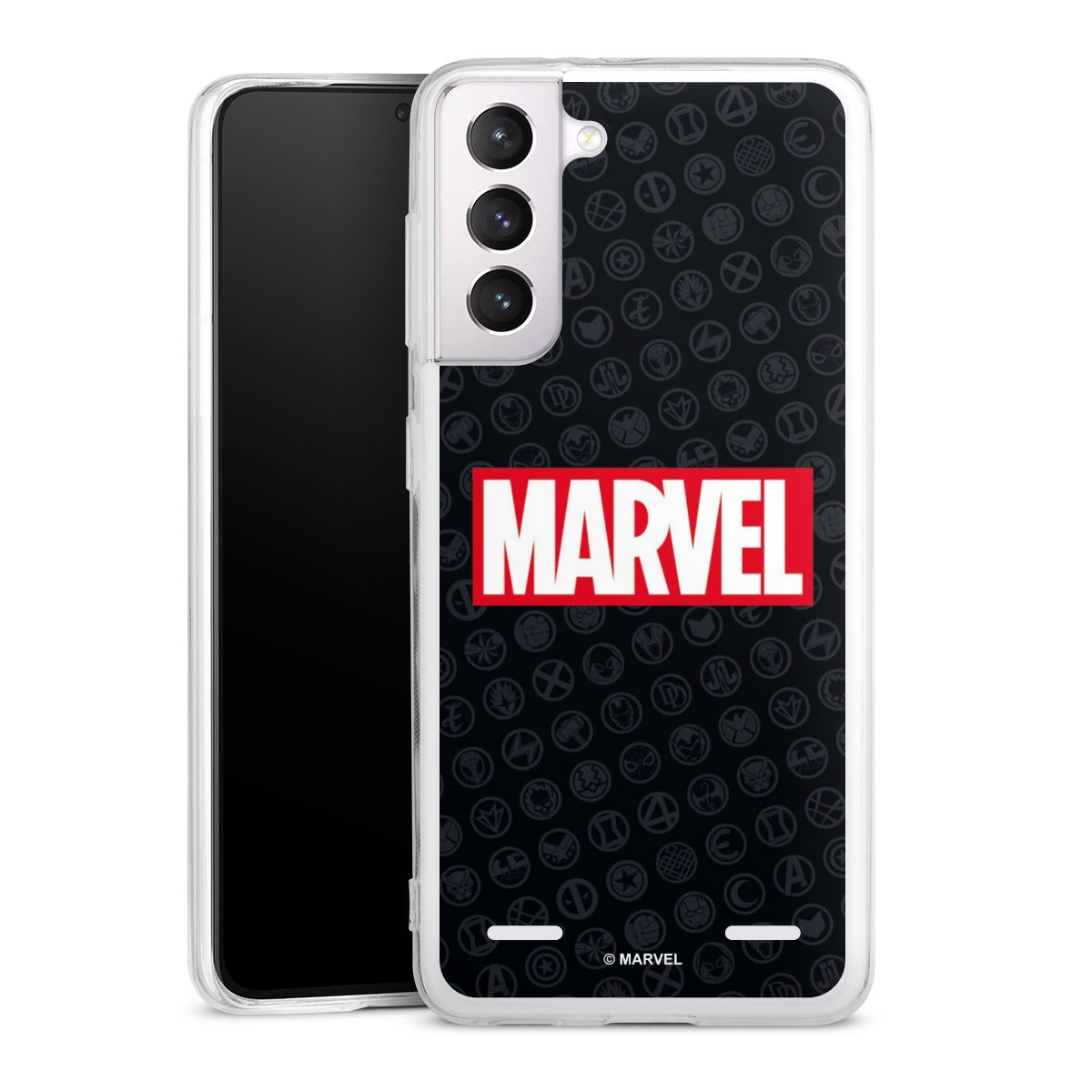 Marvel Logo Black Red 