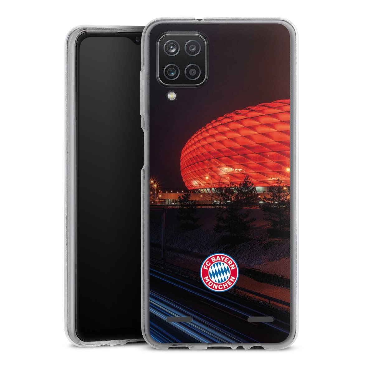 Allianz Arena bei Nacht FCB