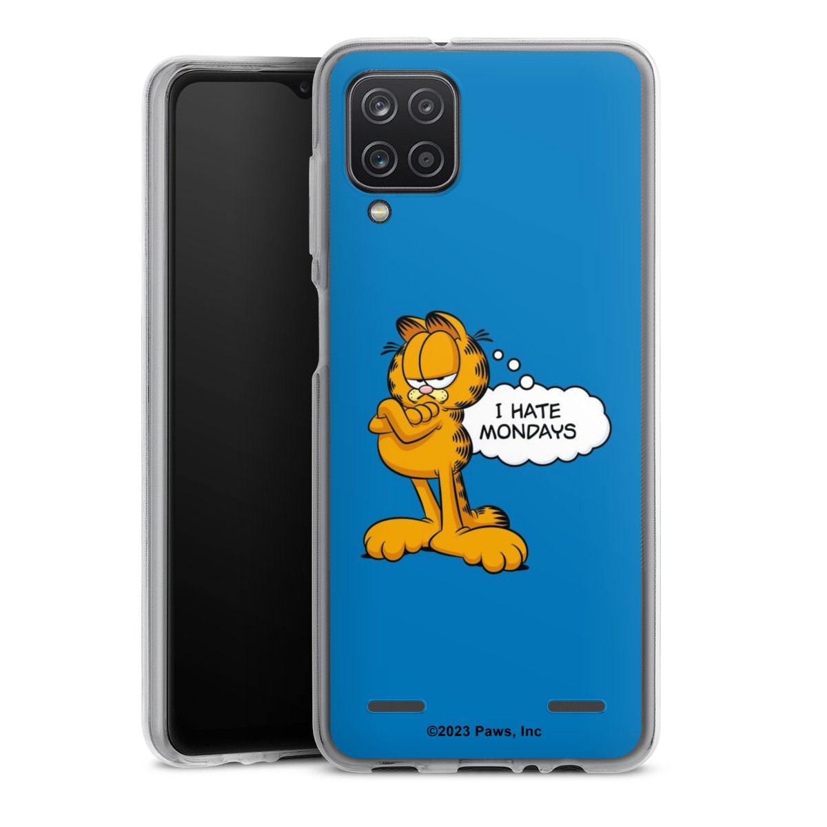 Garfield Ik haat maandagen blauw