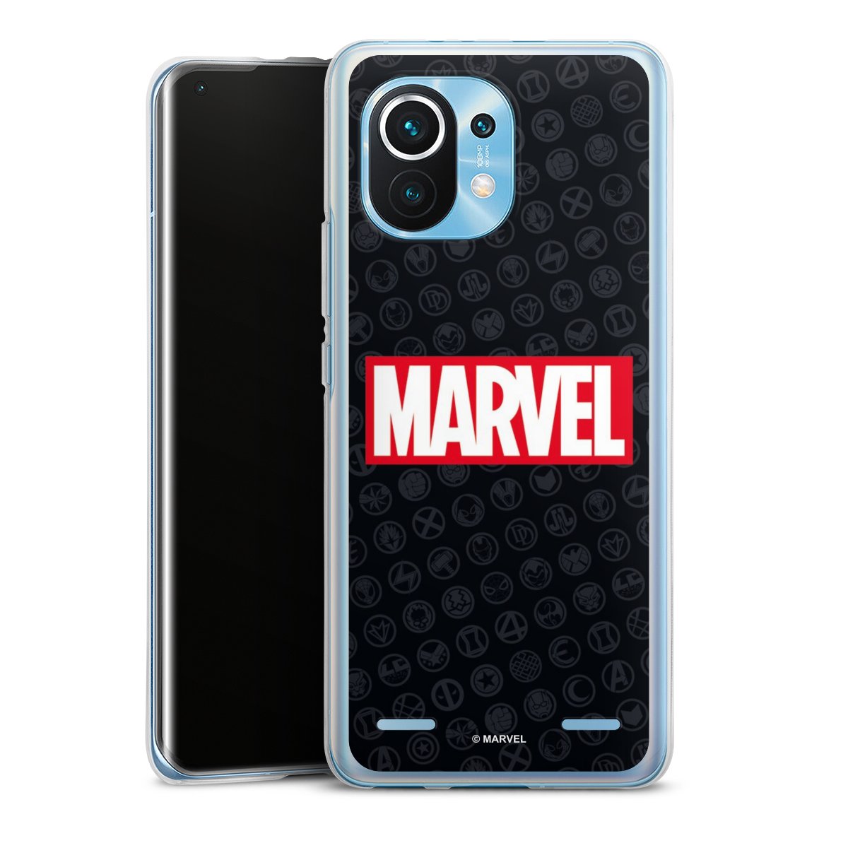 Marvel Logo Black Red 