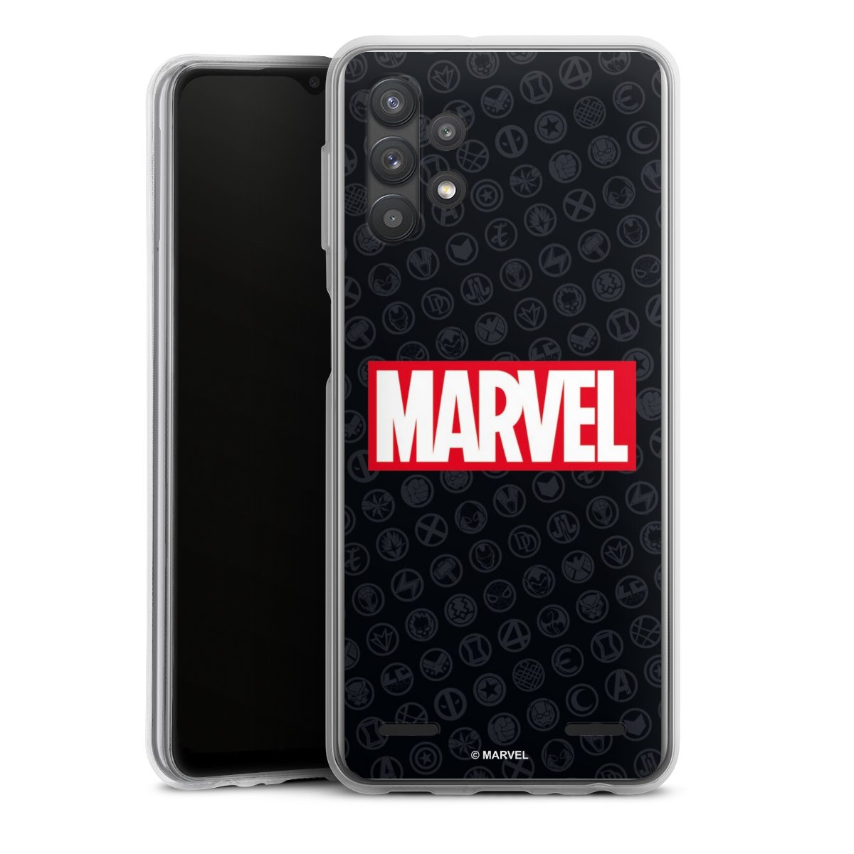 Marvel Logo Black Red 