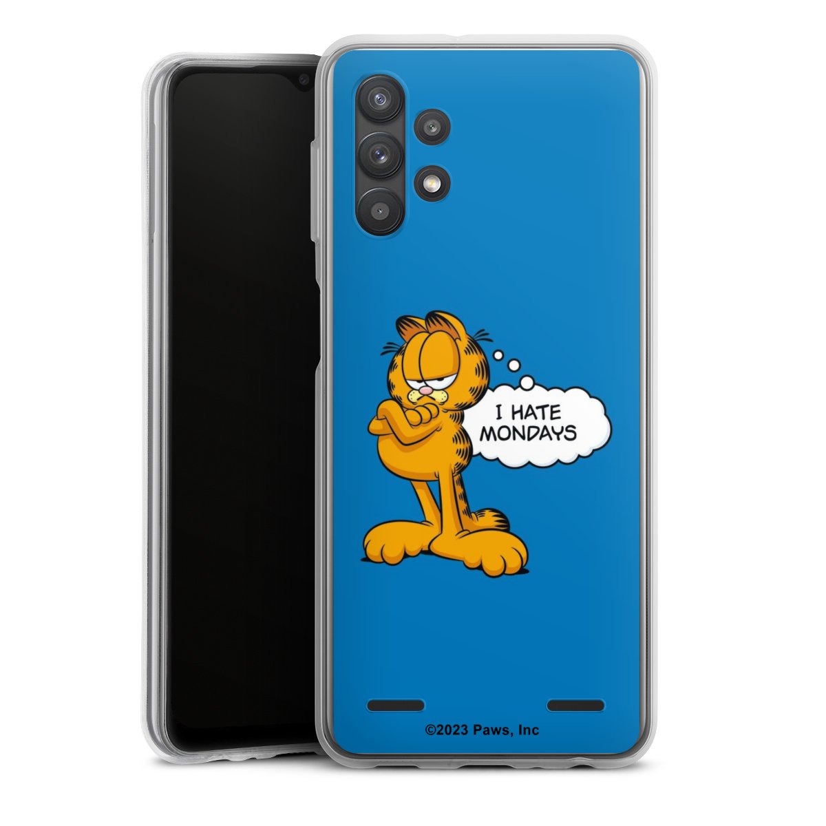 Garfield Je déteste les lundis Bleu