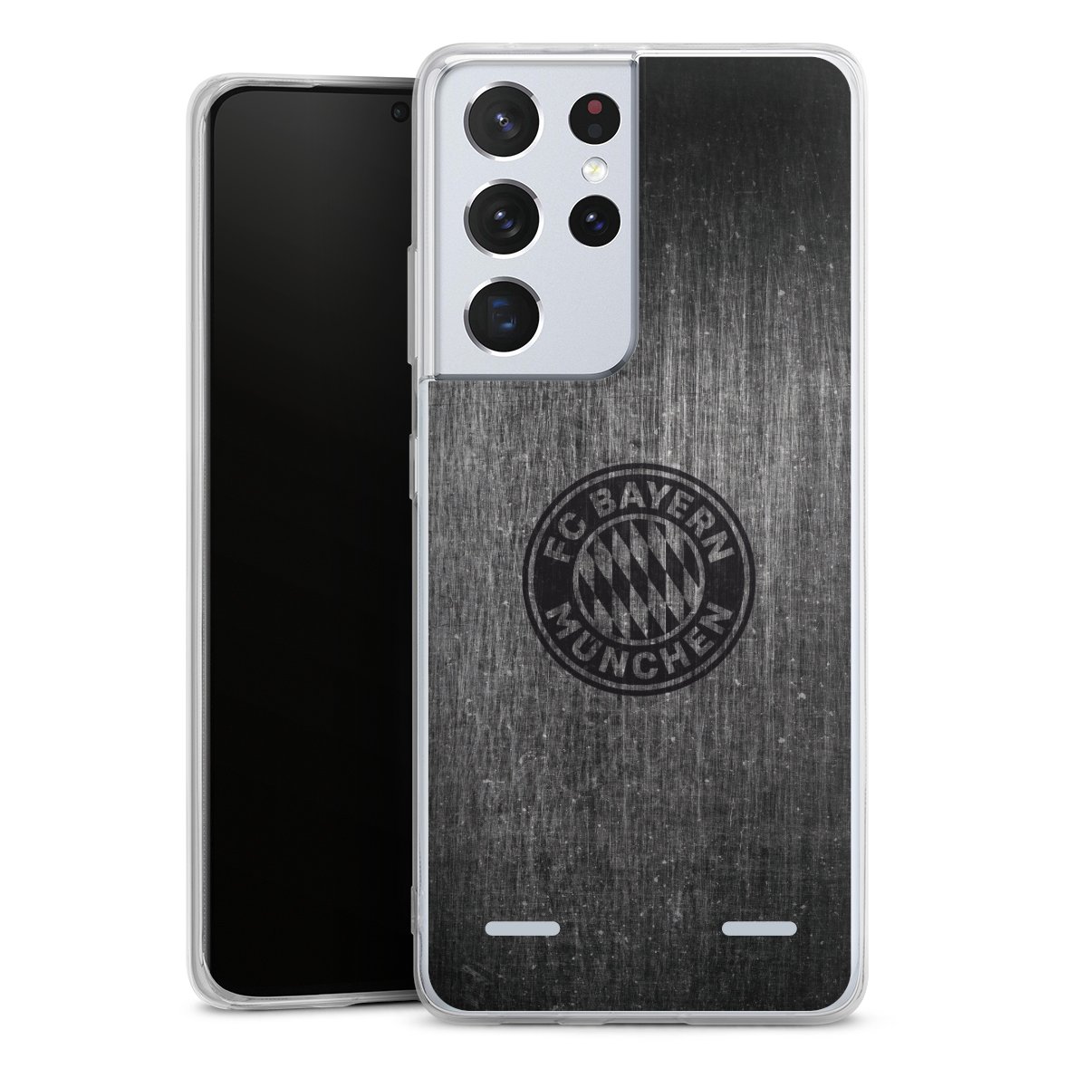 Metalllook FCB Logo einfarbig