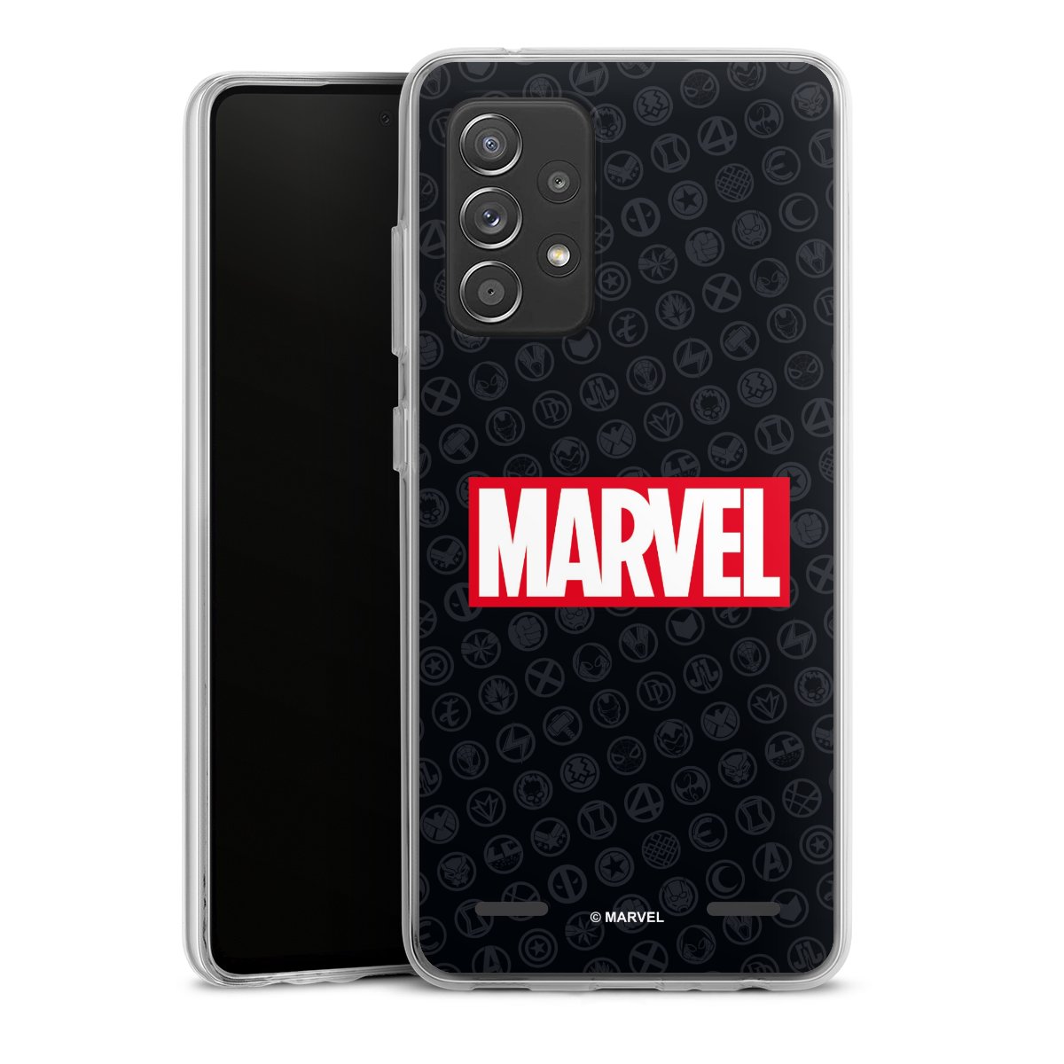 Marvel Logo Black Red 