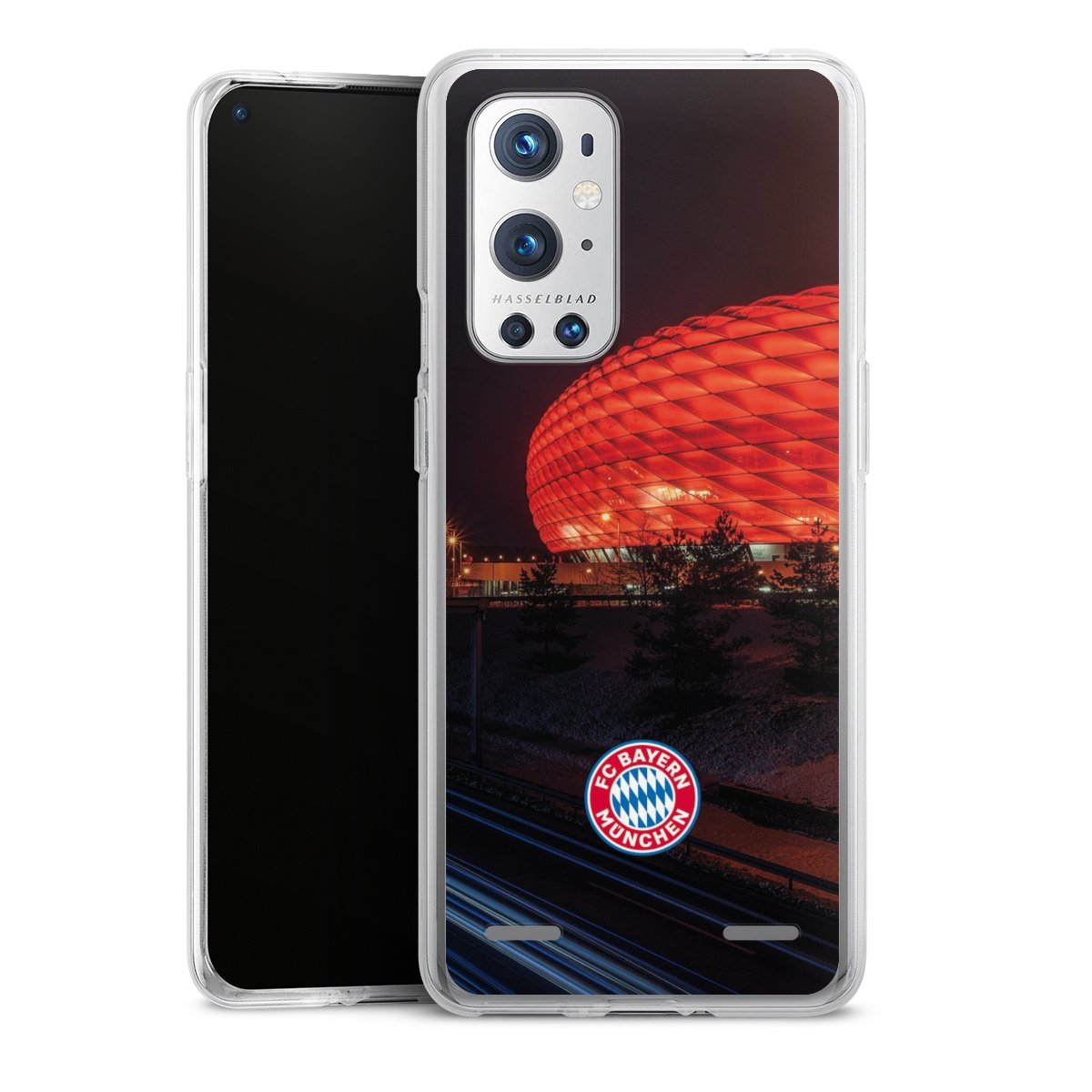 Allianz Arena bei Nacht FCB