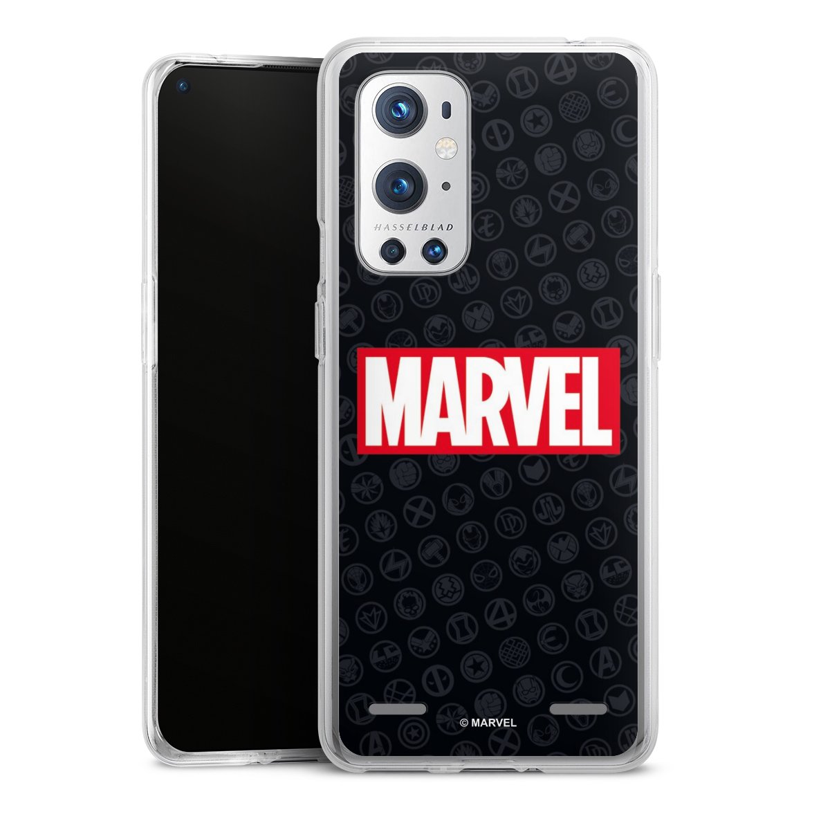 Marvel Logo Black Red 