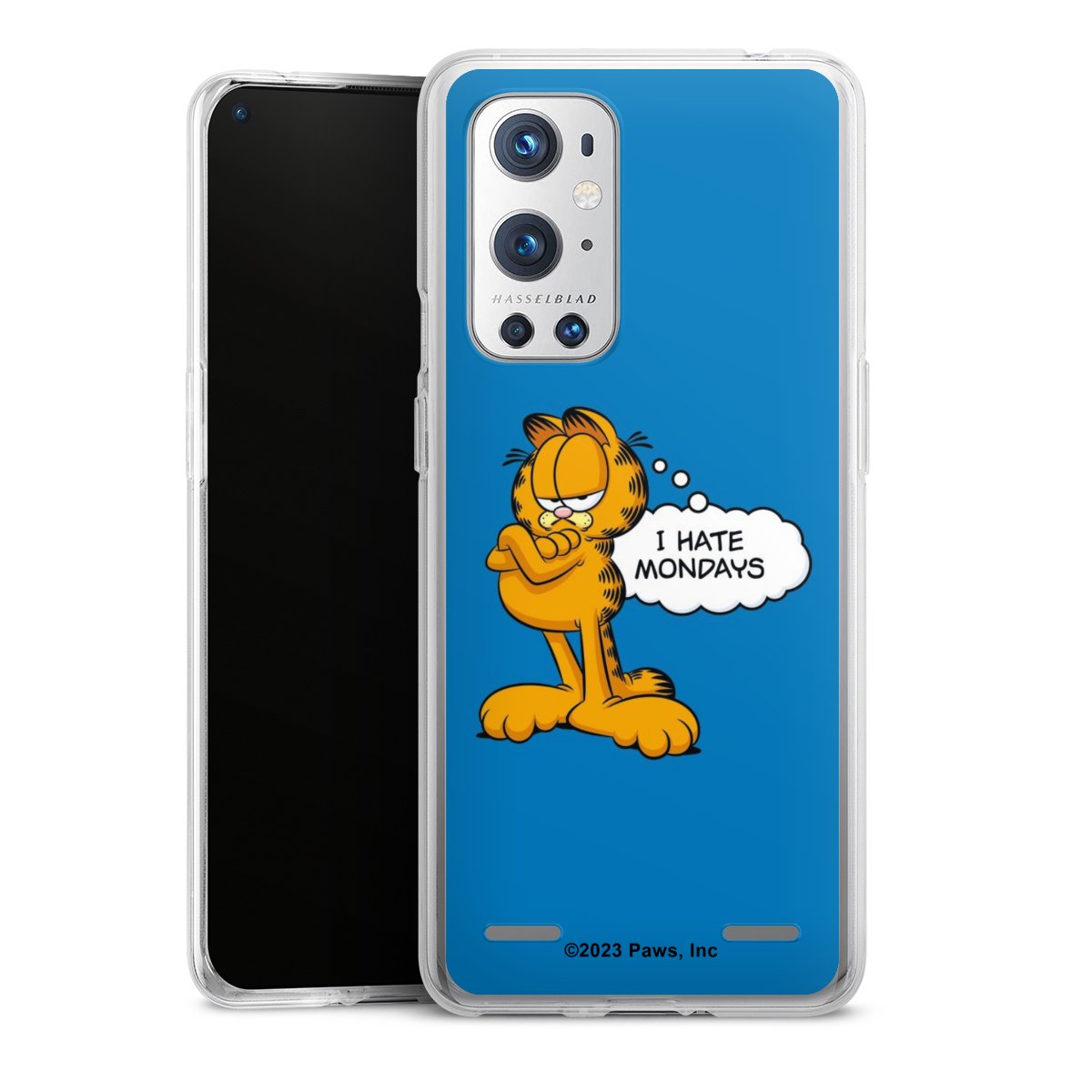 Garfield Ik haat maandagen blauw