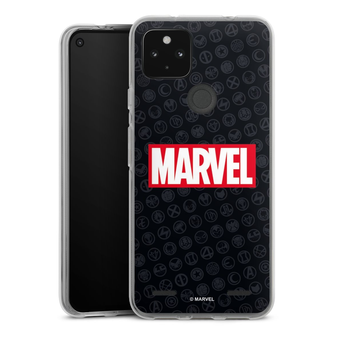 Marvel Logo Black Red 