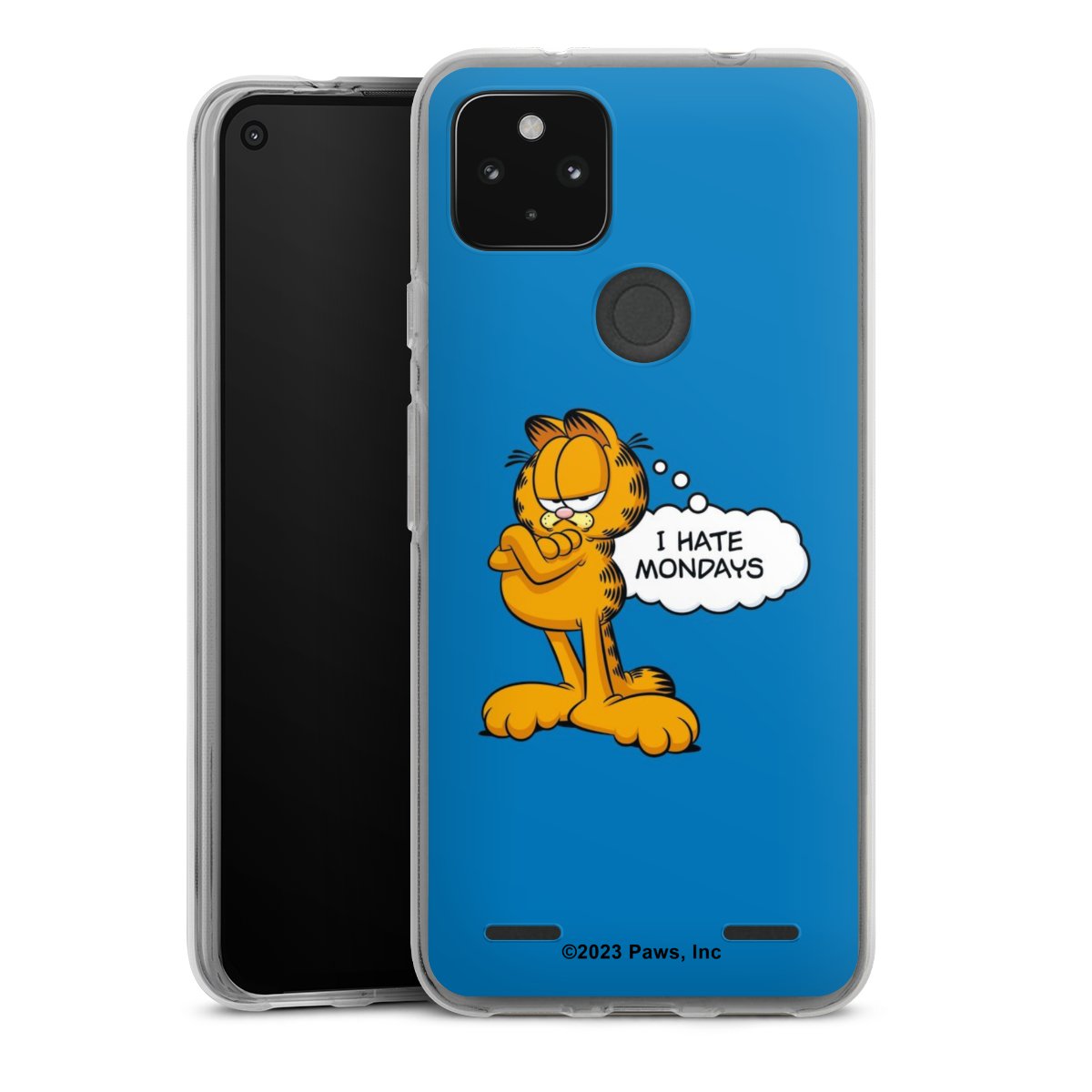 Garfield Ik haat maandagen blauw