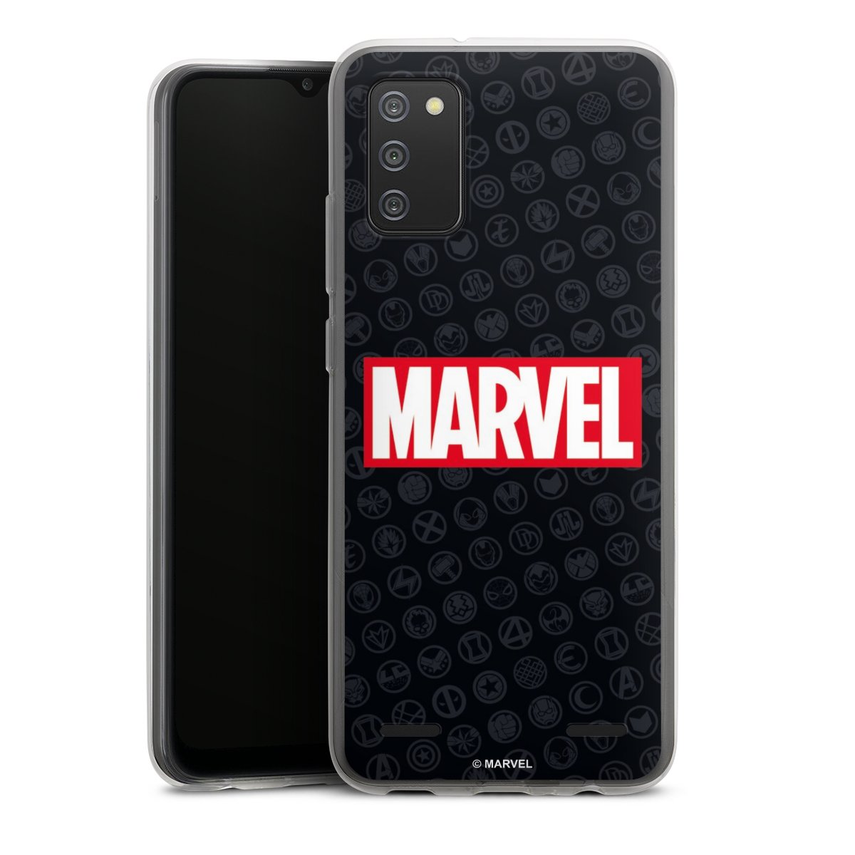 Marvel Logo Black Red 