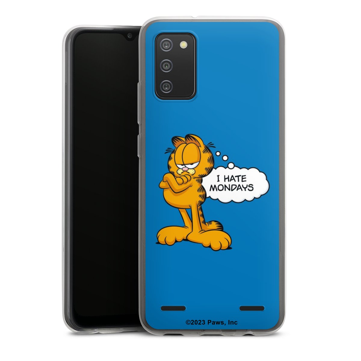 Garfield Je déteste les lundis Bleu