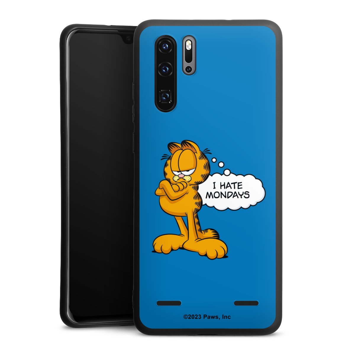 Garfield Ik haat maandagen blauw